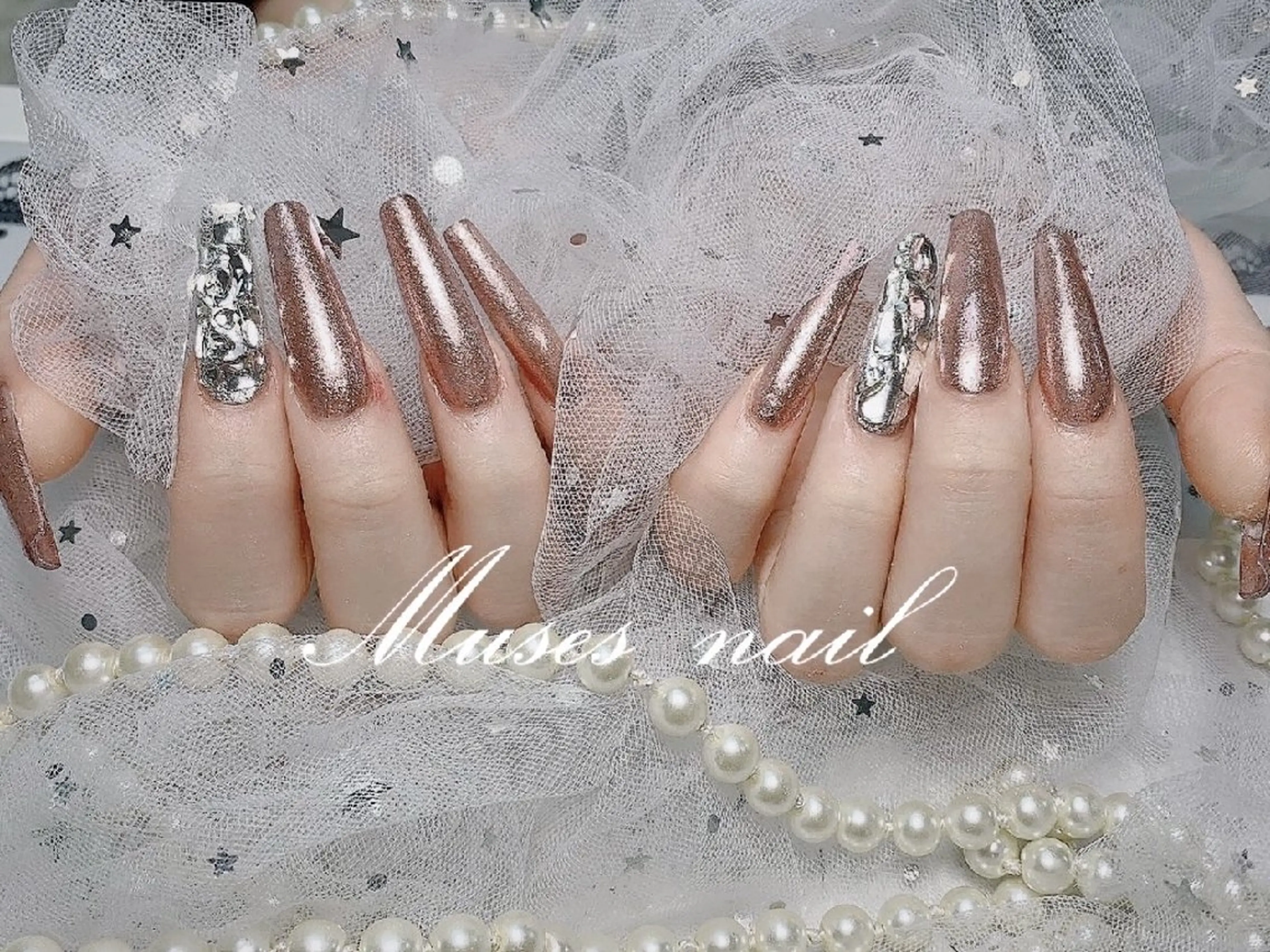 ネイル MUSES Nail@新大久保のネイルデザイン