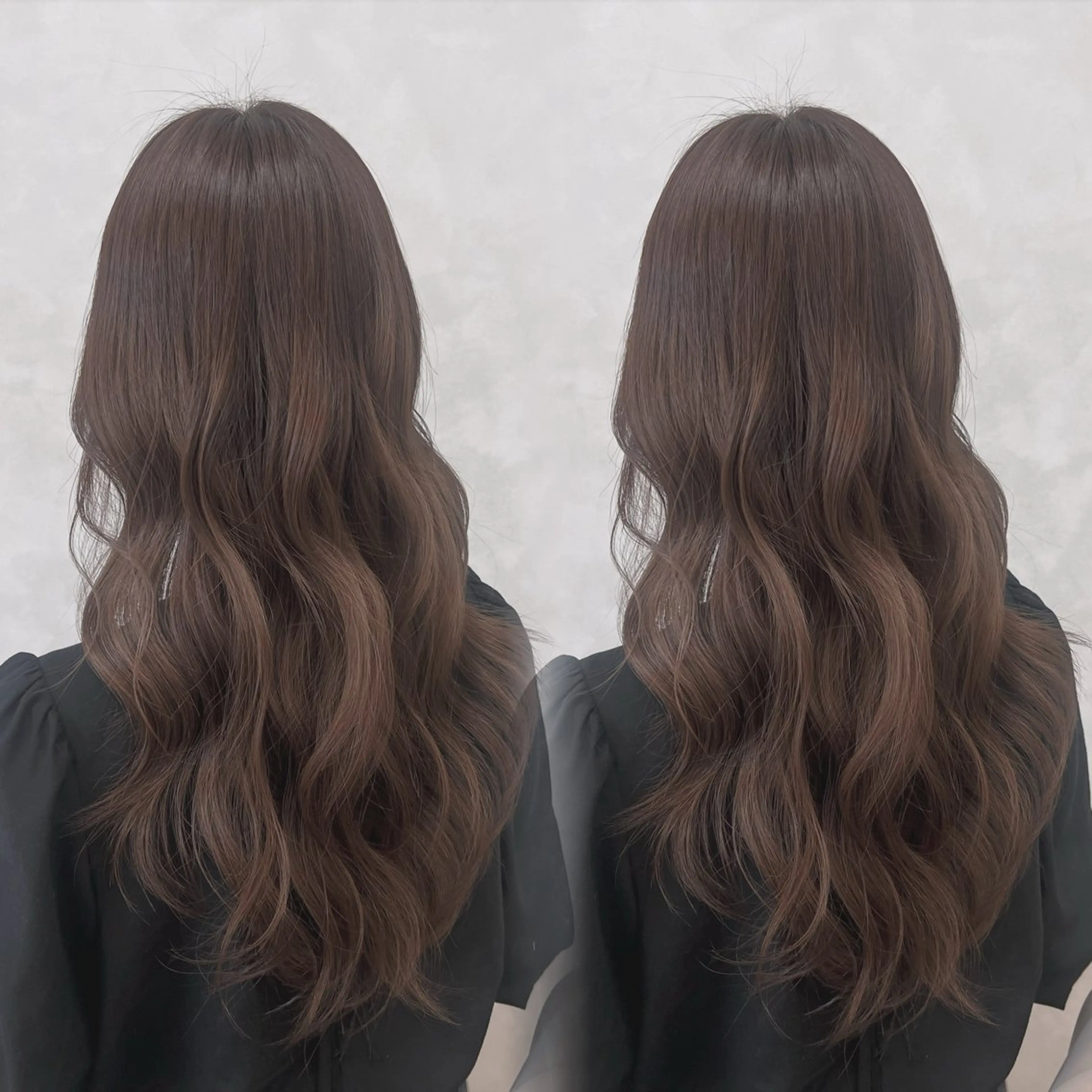 ロング 髪質改善 トリートメント ヘアカラー トリートメント SHUKA🎀/ 韓国風/カラーモデルのヘアスタイル