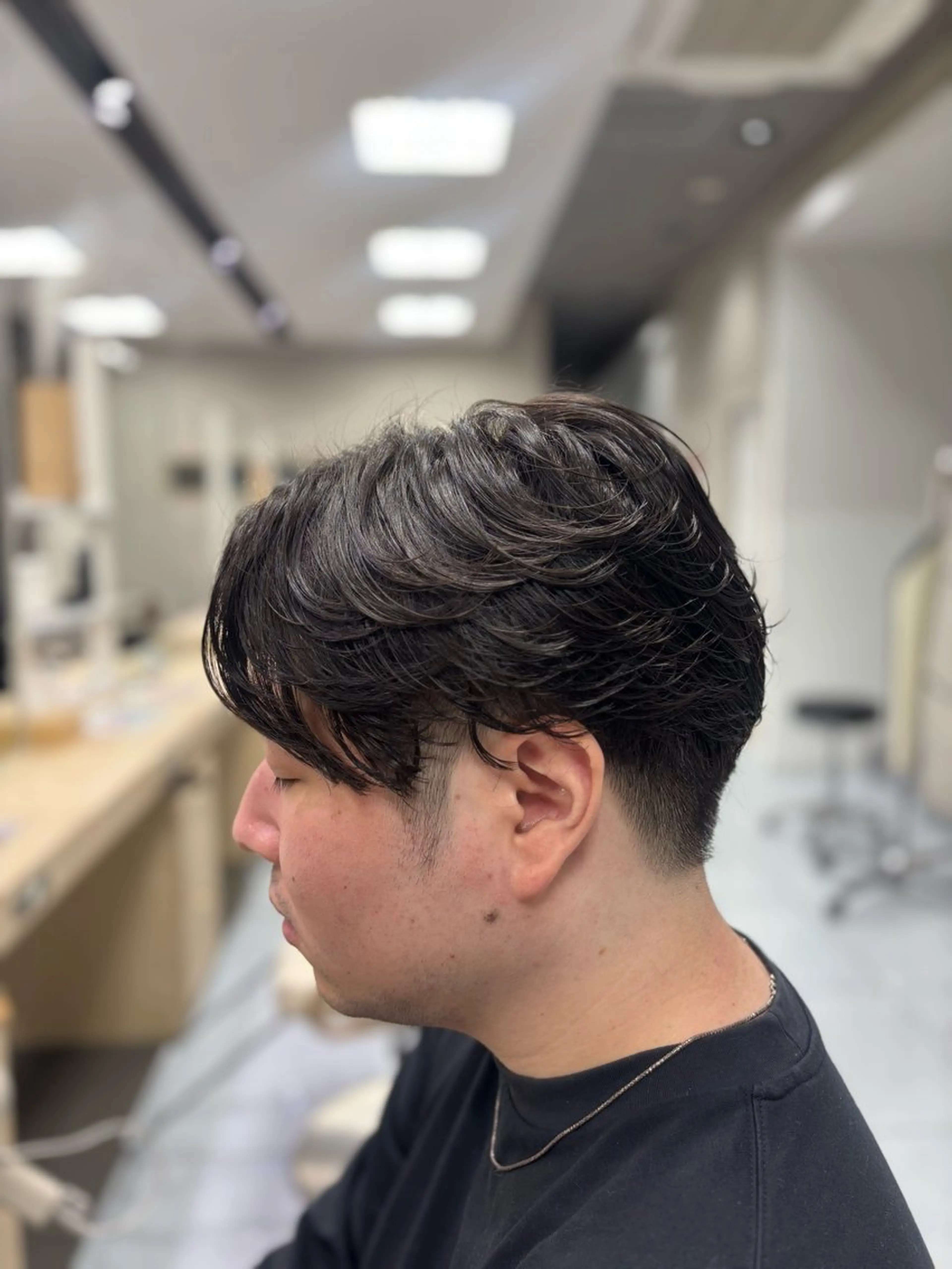 ショート パーマ メンズ カット パーマ メンズ特化韓国風 パーマスタイル/りんのヘアスタイル