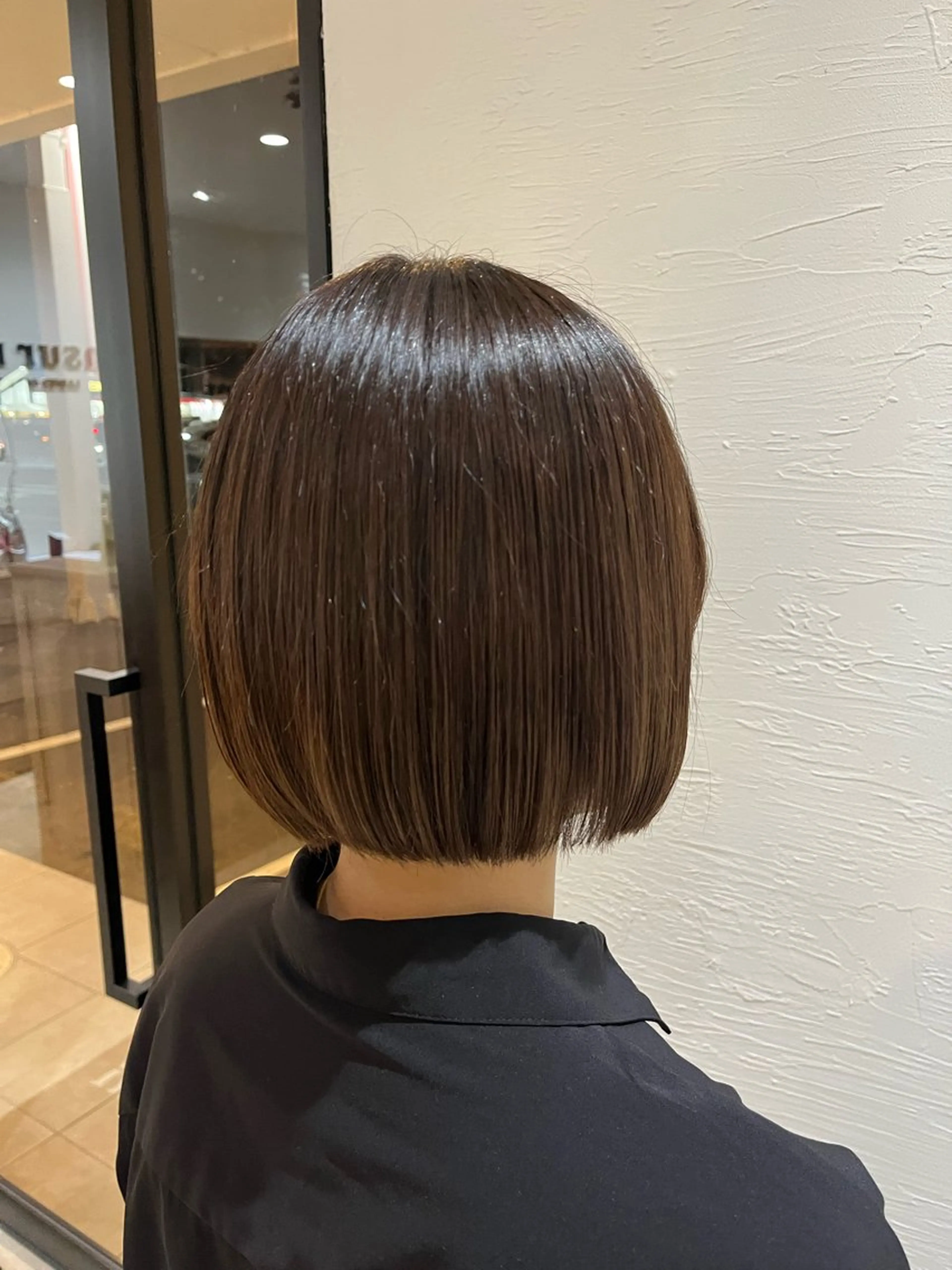 ミディアム ボブ 田中 美優のヘアスタイル