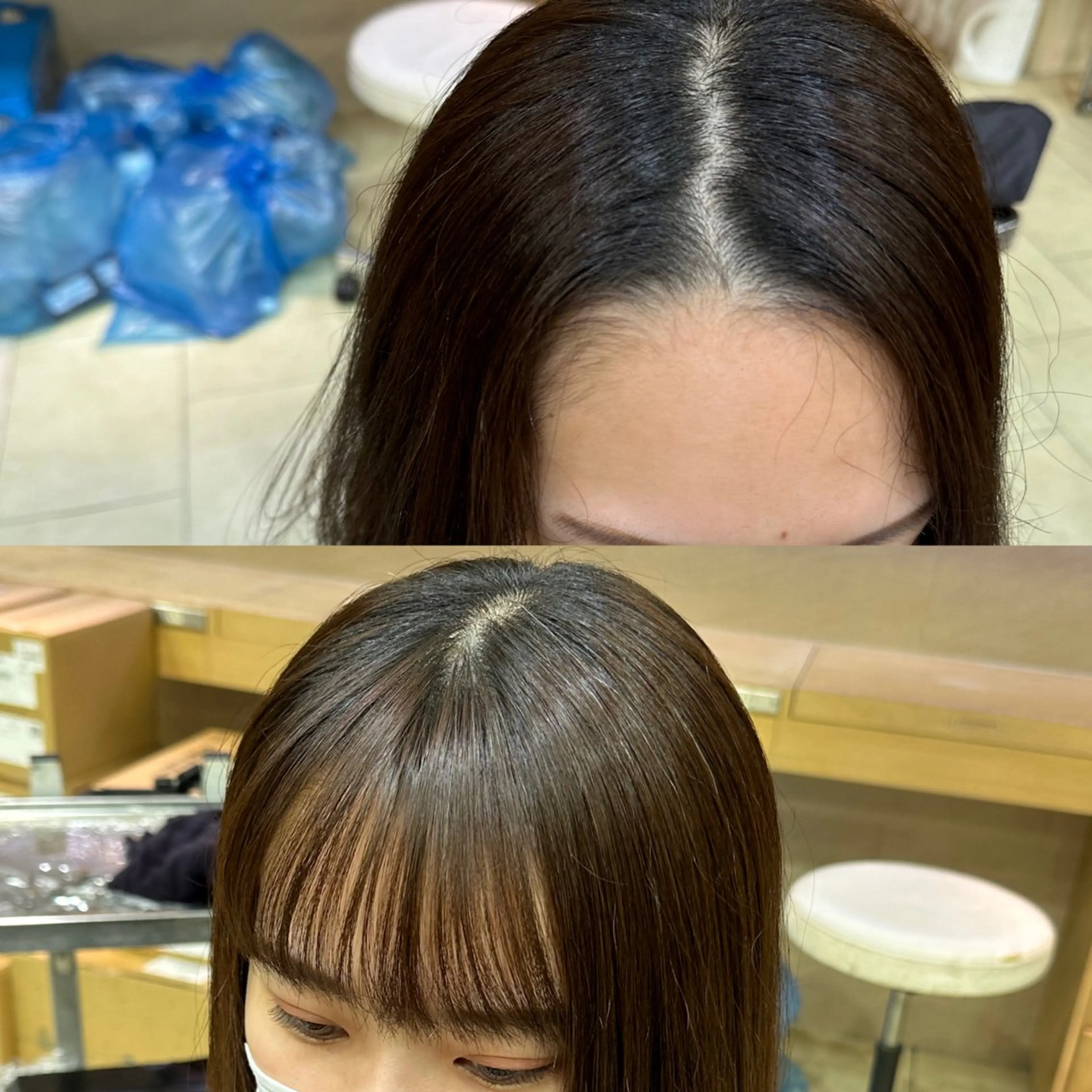 ミディアム カラー パーマ ヘアアレンジ メンズ ミディアムパーマ メンズパーマ 💠AYANE /吉祥寺💠のマツエク・マツパデザイン