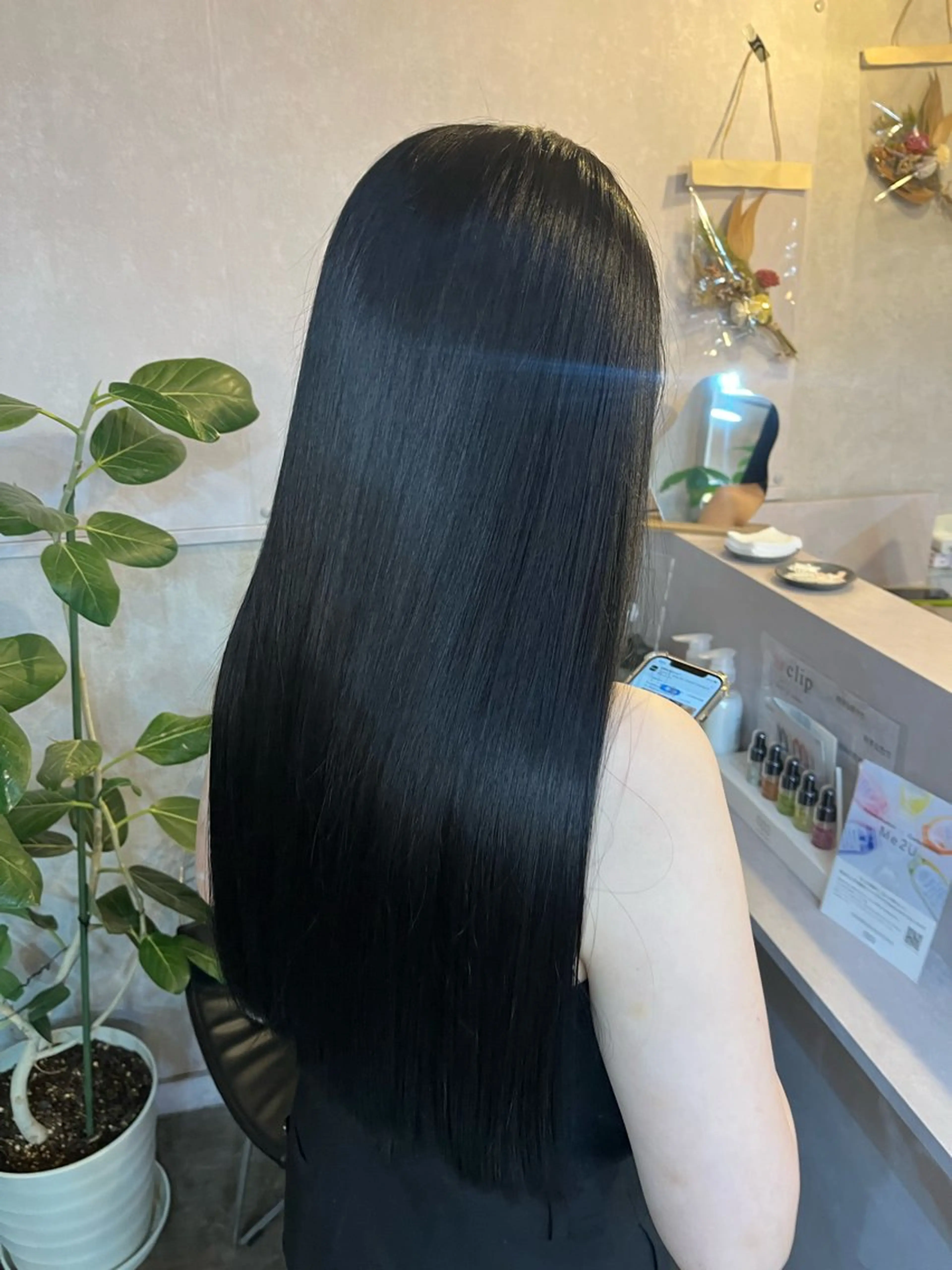 《髪質改善メニュー🐇🖤》カット+髪質改善『ウルトワ高濃度水素トリートメント』🫧の写真