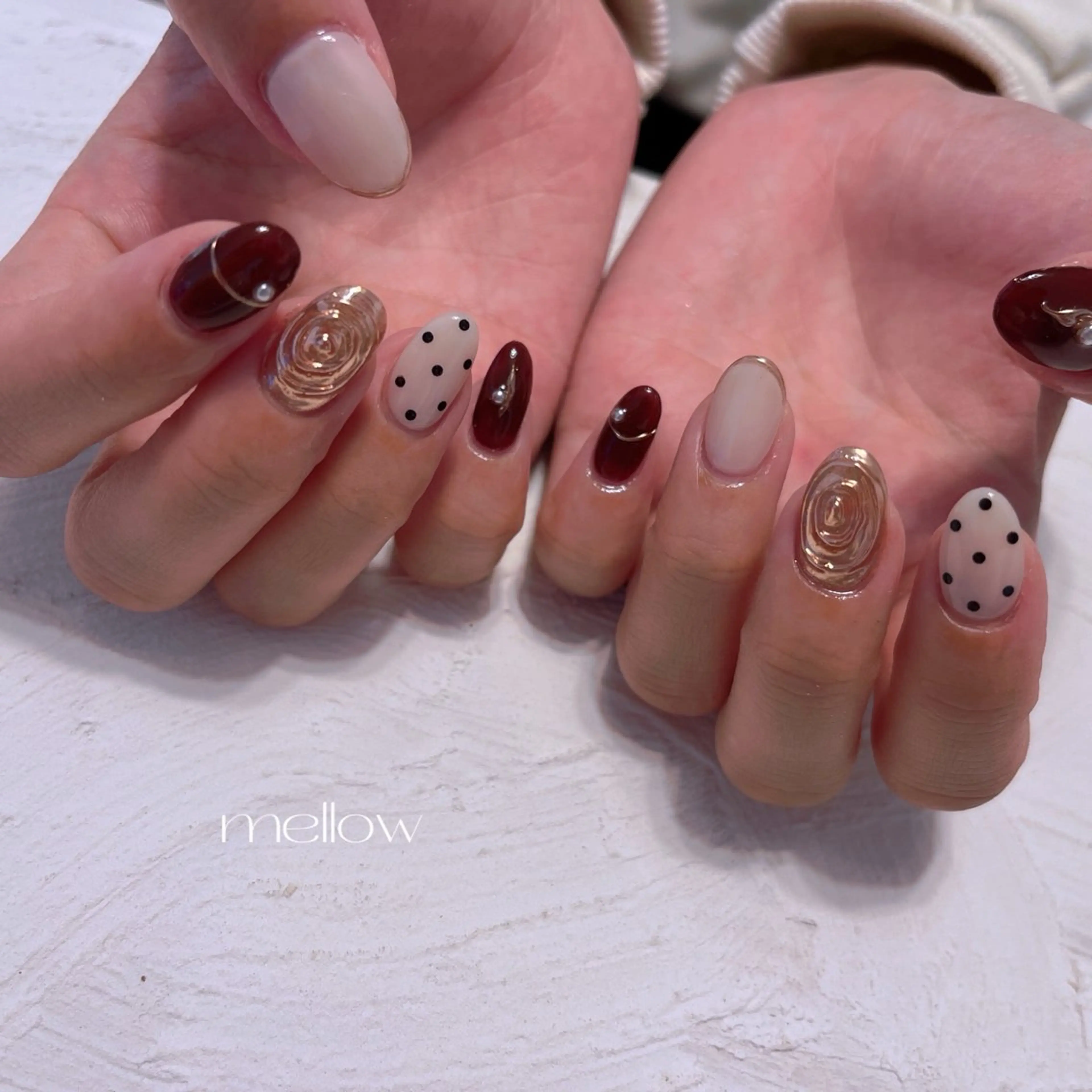 ネイル ハンドネイル mayu 𓃠のネイルデザイン