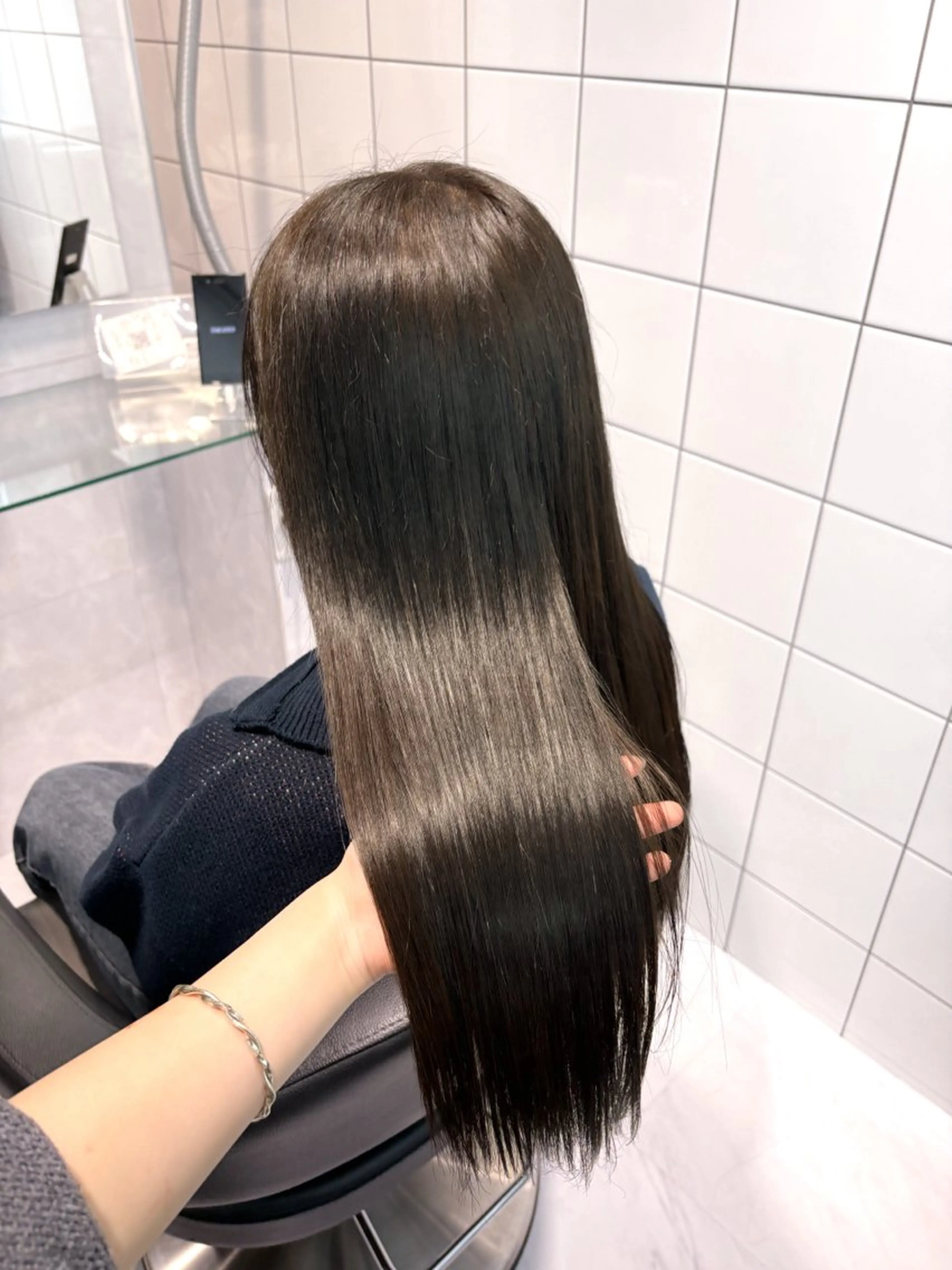 ロング カラー 表参道♡暗髪♡ 艶カラー♡アユミのヘアスタイル