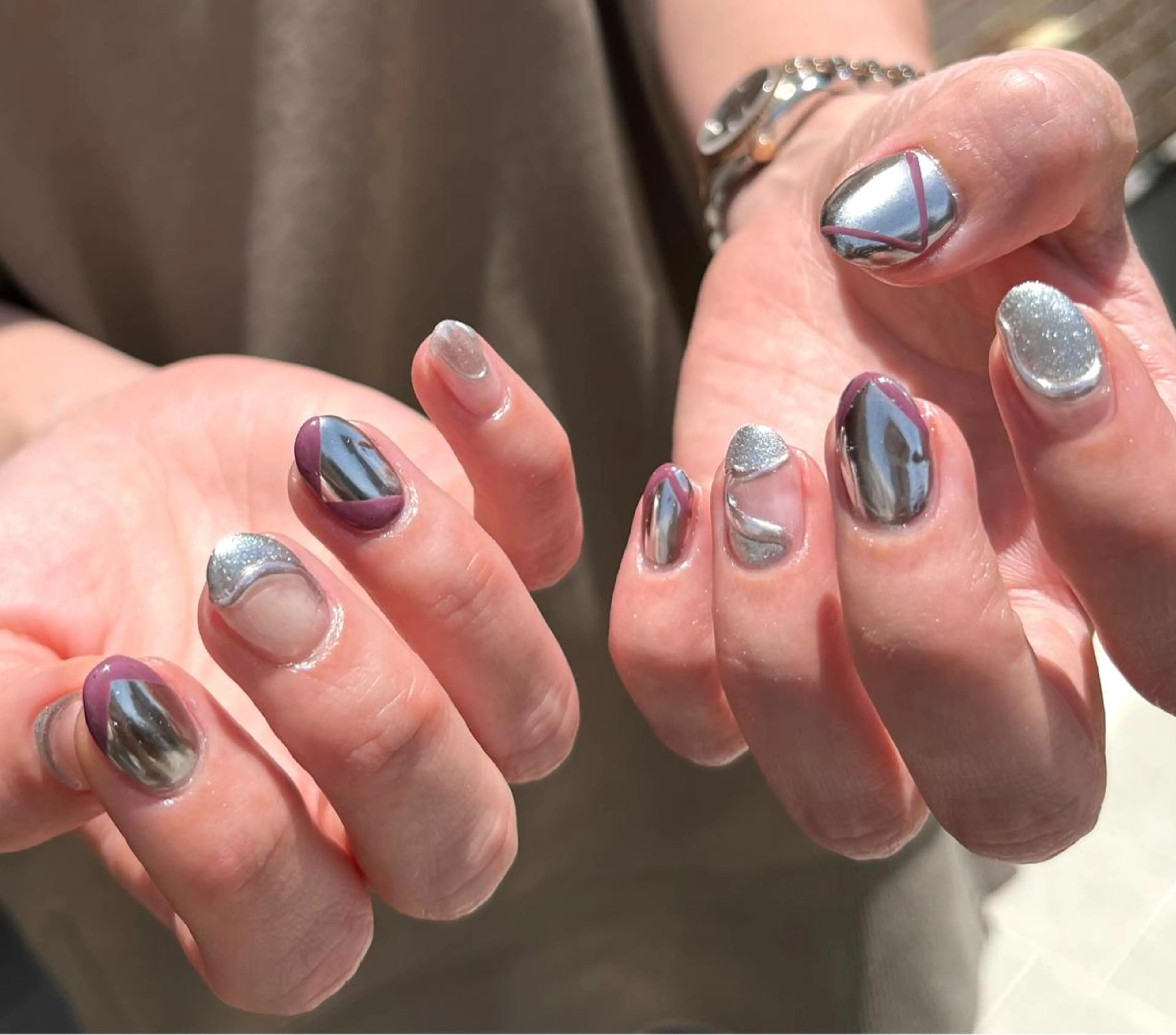 ショート カラー キッズ 2DY NAIL SALONのネイルデザイン