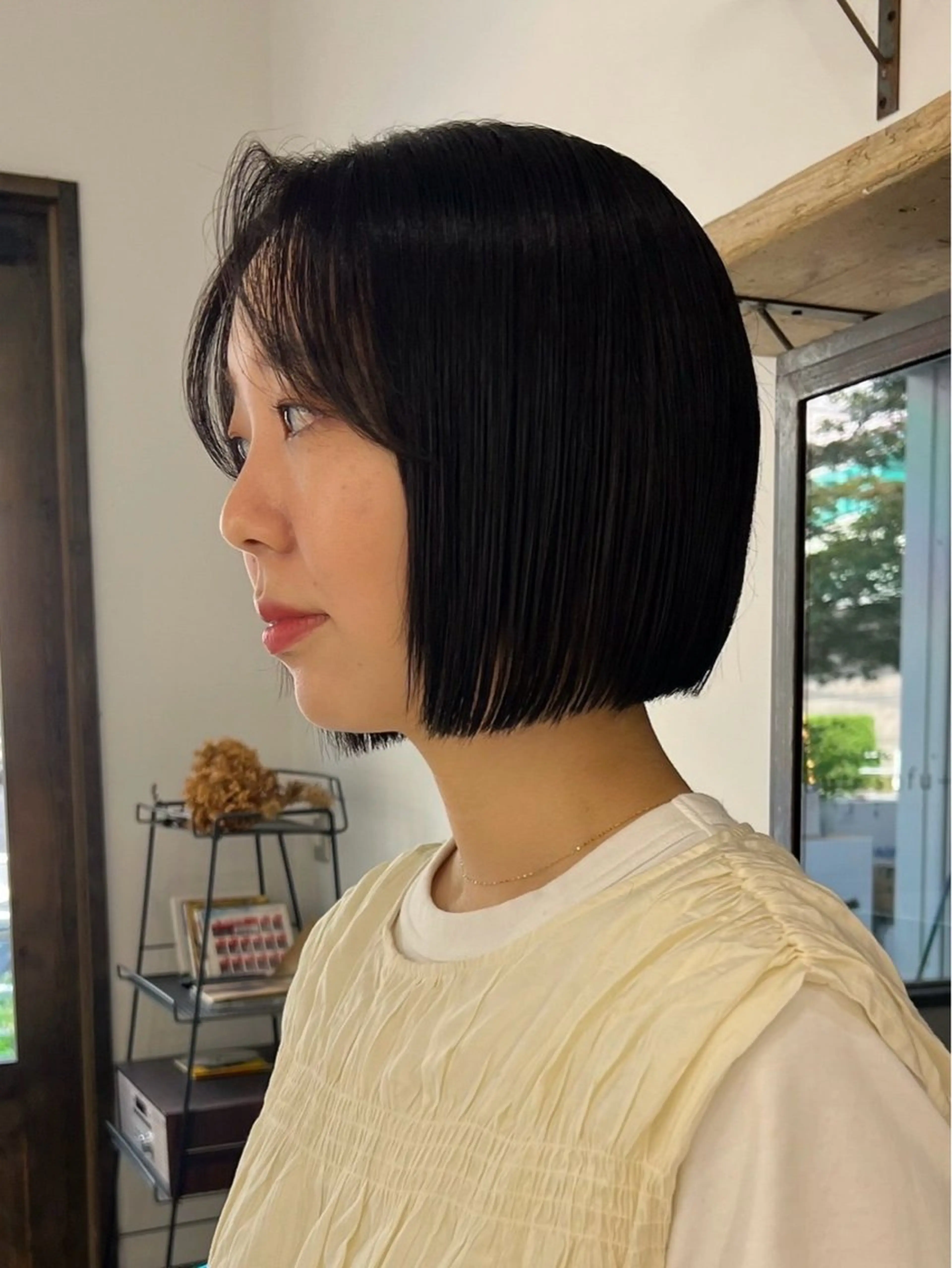 ショート ボブ 長沼 咲輝のヘアスタイル