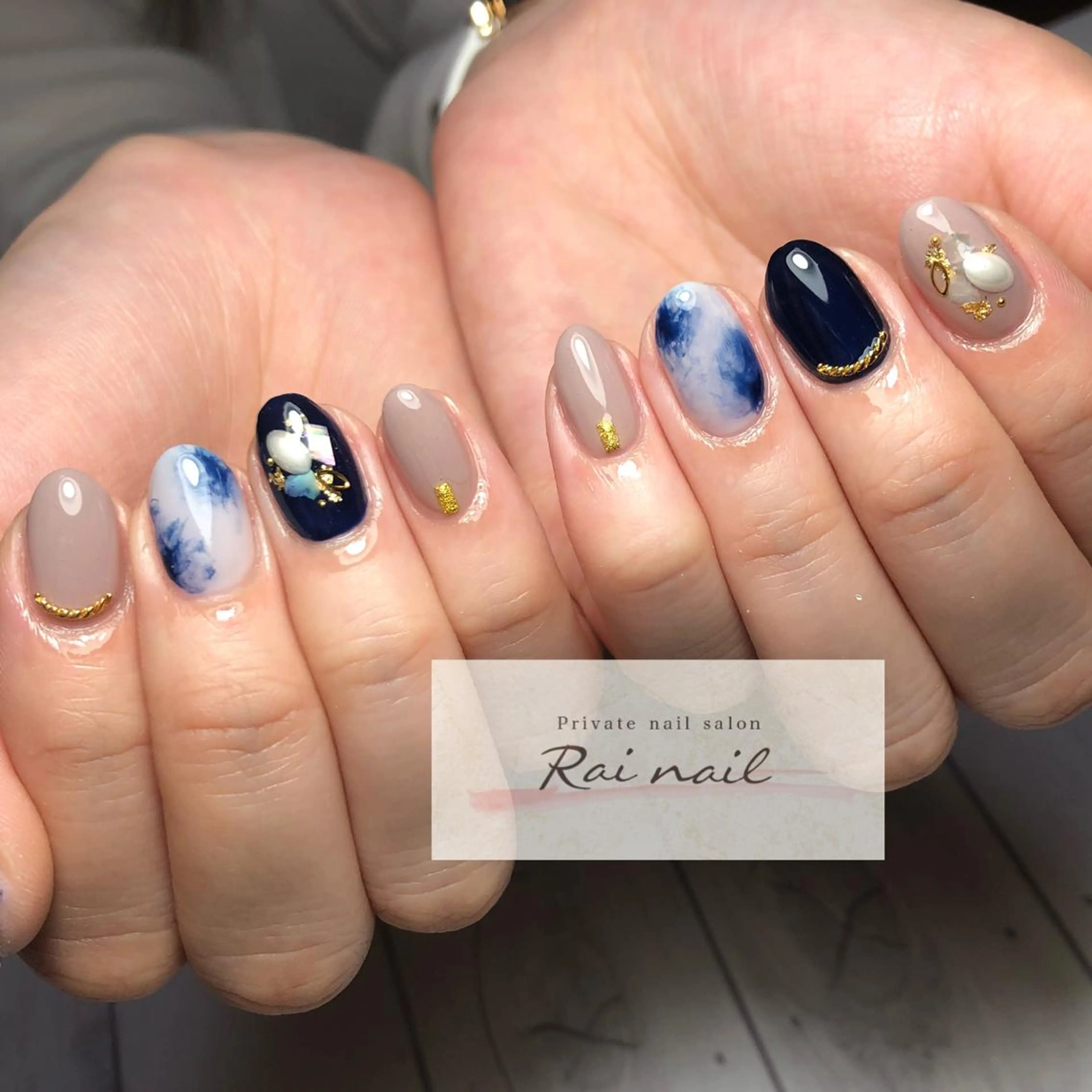 ネイル ハンドネイル Rai nail_ Risaのネイルデザイン