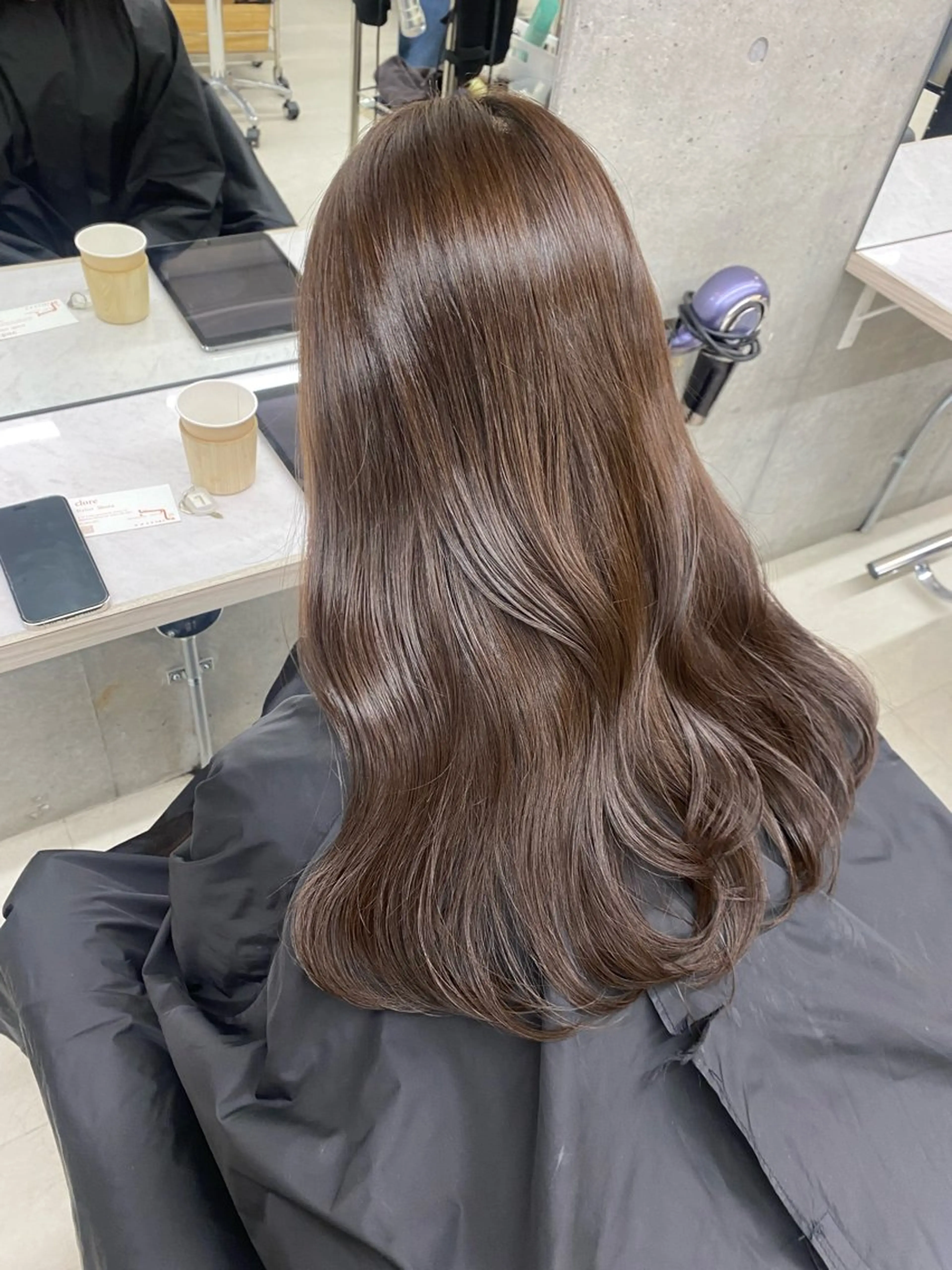 セミロング うる艶ヘア♡韓国好き 透明感　shotaのヘアスタイル