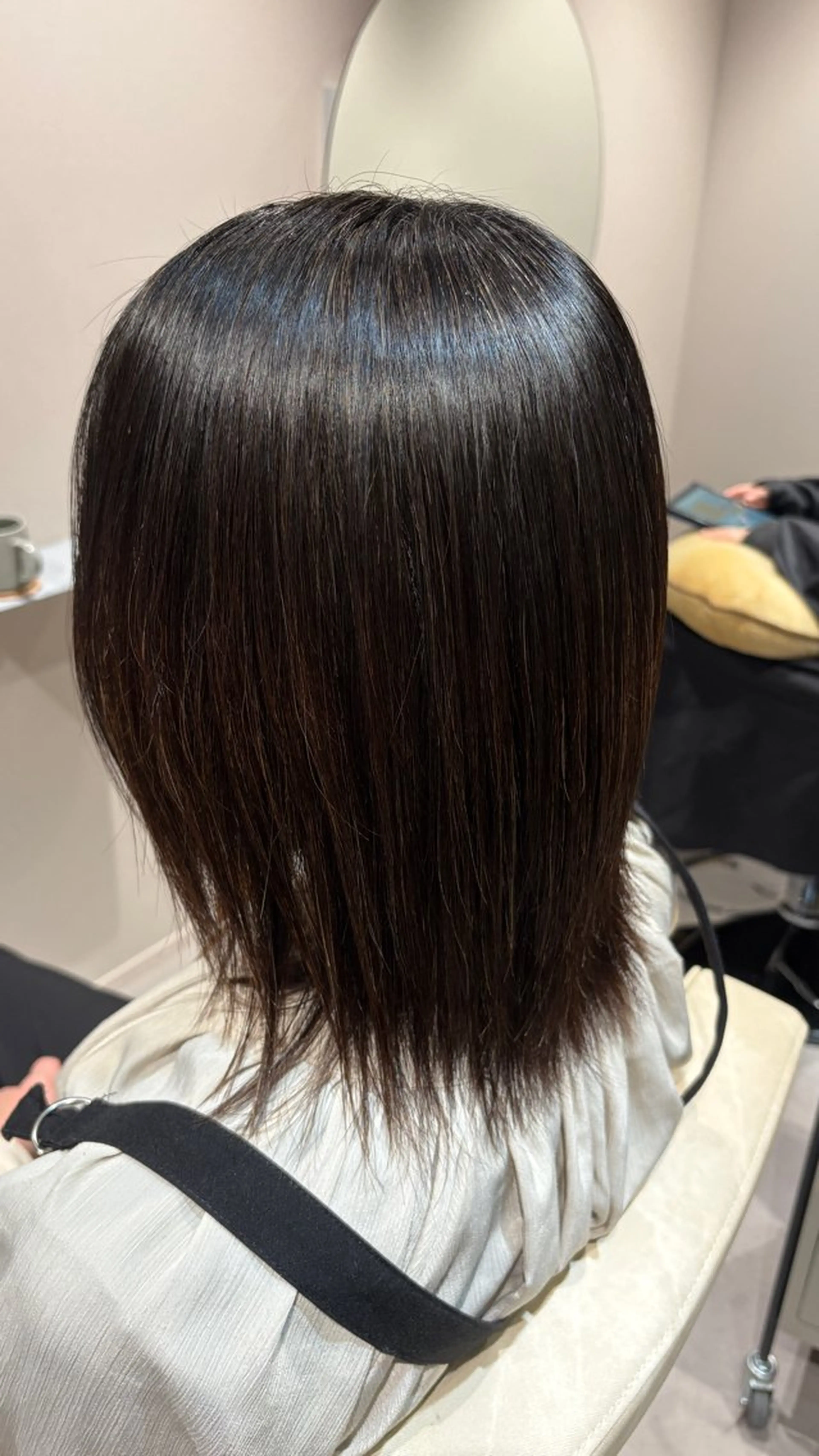 ショート 縮毛矯正 井山 葵のヘアスタイル