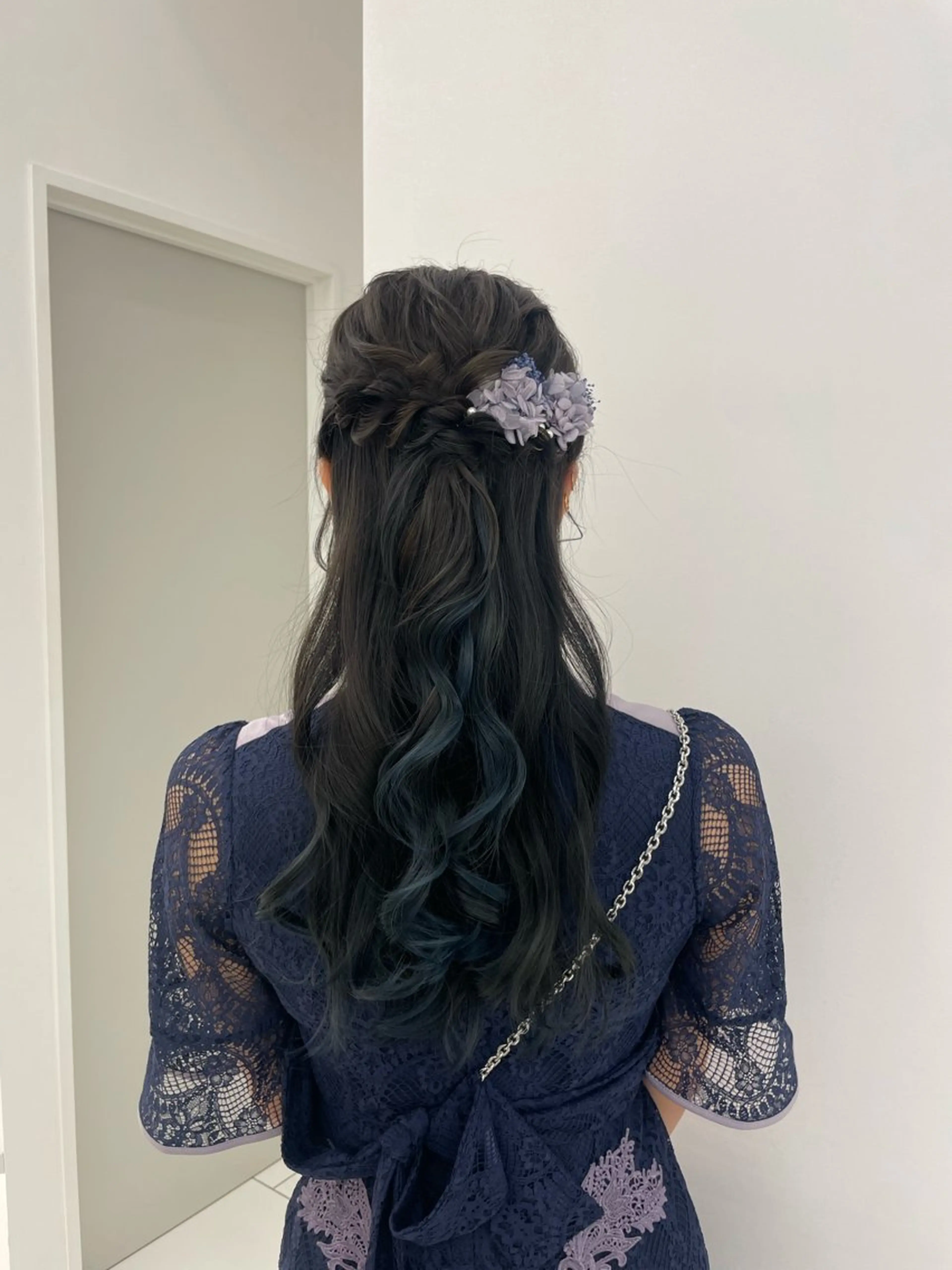 ロング ヘアアレンジ CARELLY Rukaのマツエク・マツパデザイン