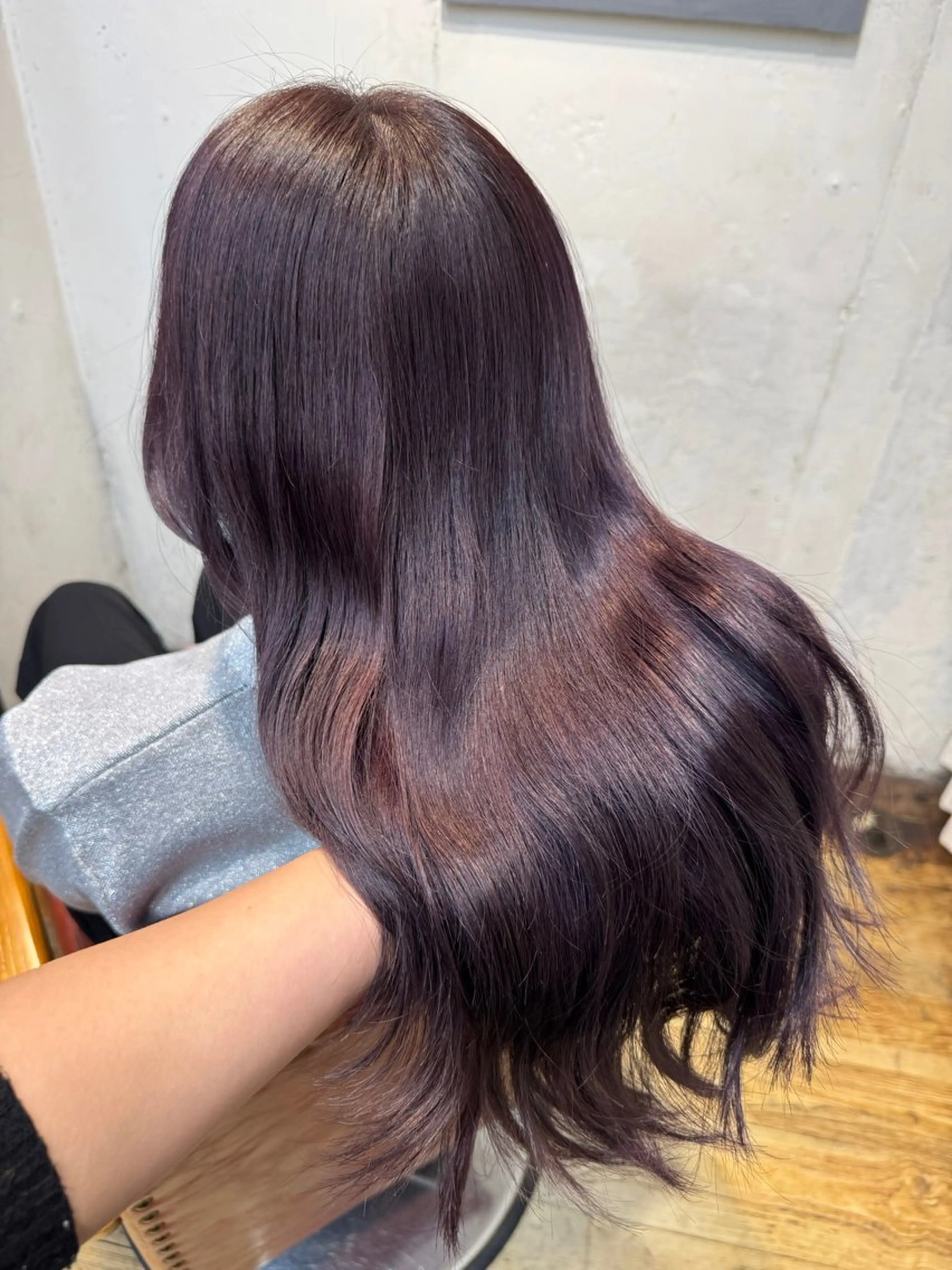 ロング カラー ヘアアレンジ ブリーチ 暖色系/透明感 治野心のヘアスタイル