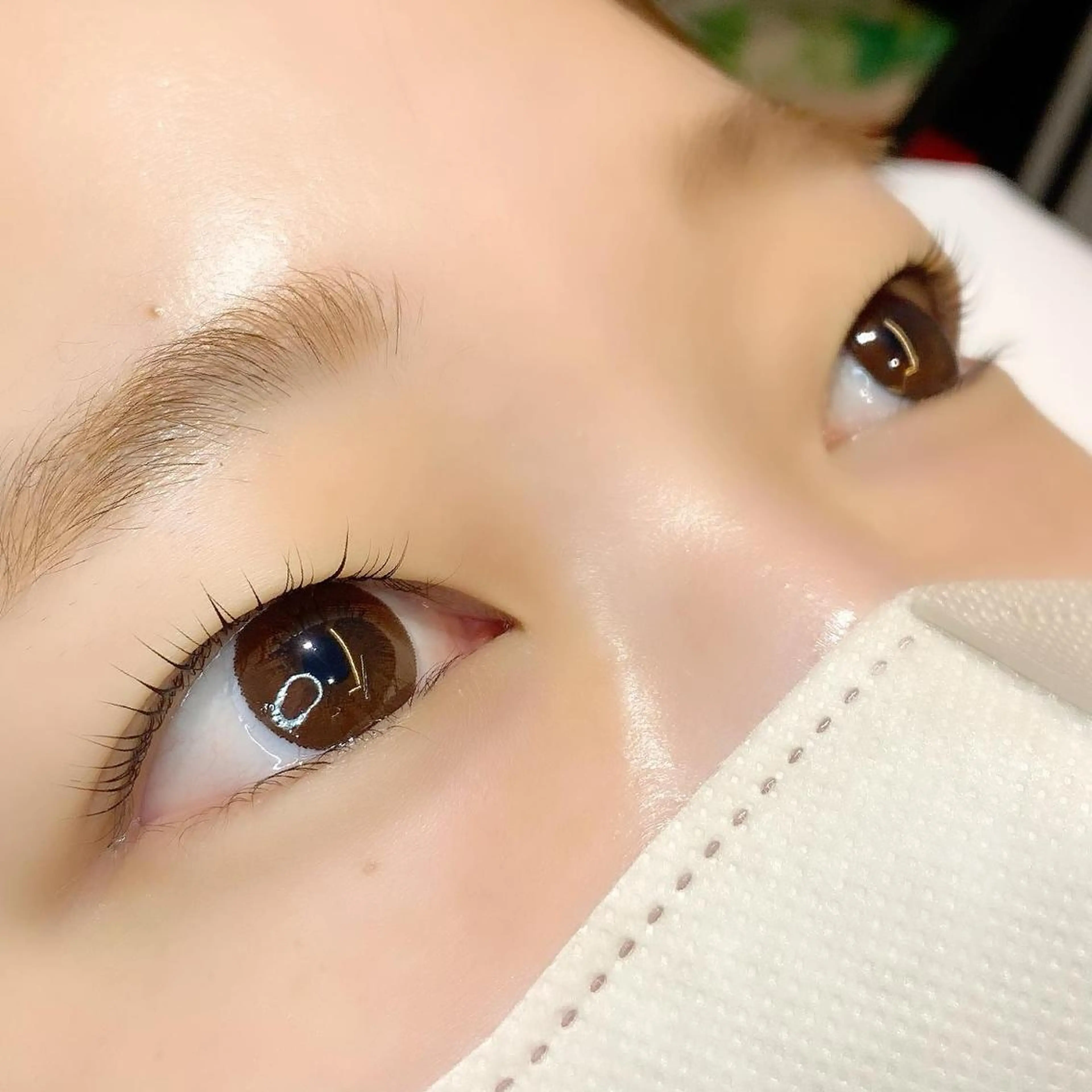 マツエク・マツパ パリジェンヌラッシュリフト まつげパーマ 一重×まつ毛パーマ KURUMI🦋 まつエクまつパ美眉のマツエク・マツパデザイン