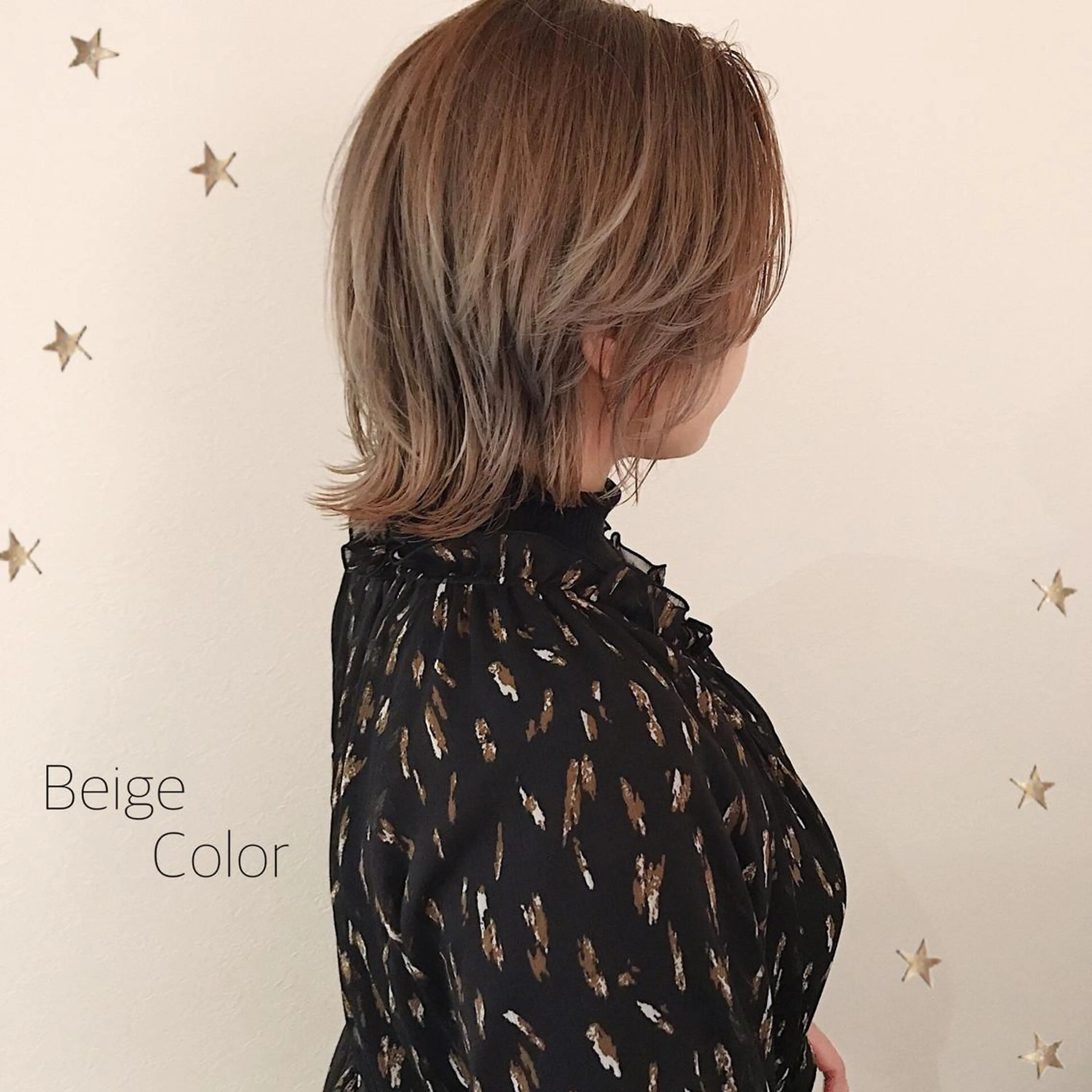 ミディアム カラー カット ヘアカラー salon AKIRA所属・市川 千夏のヘアスタイル