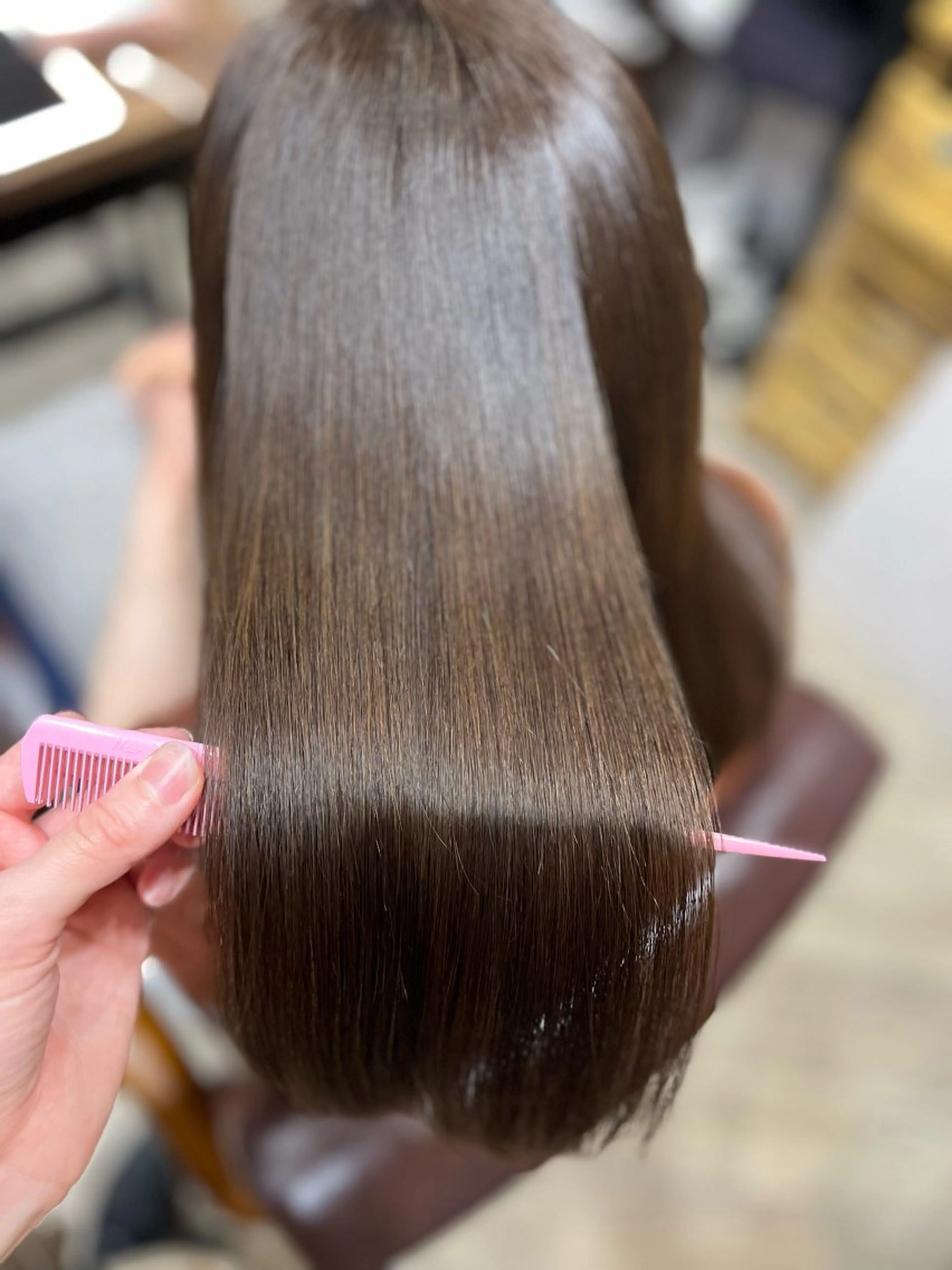 セミロング トリートメント 🫧ぷる艶カラー🫧 Yuubi🦩のヘアスタイル