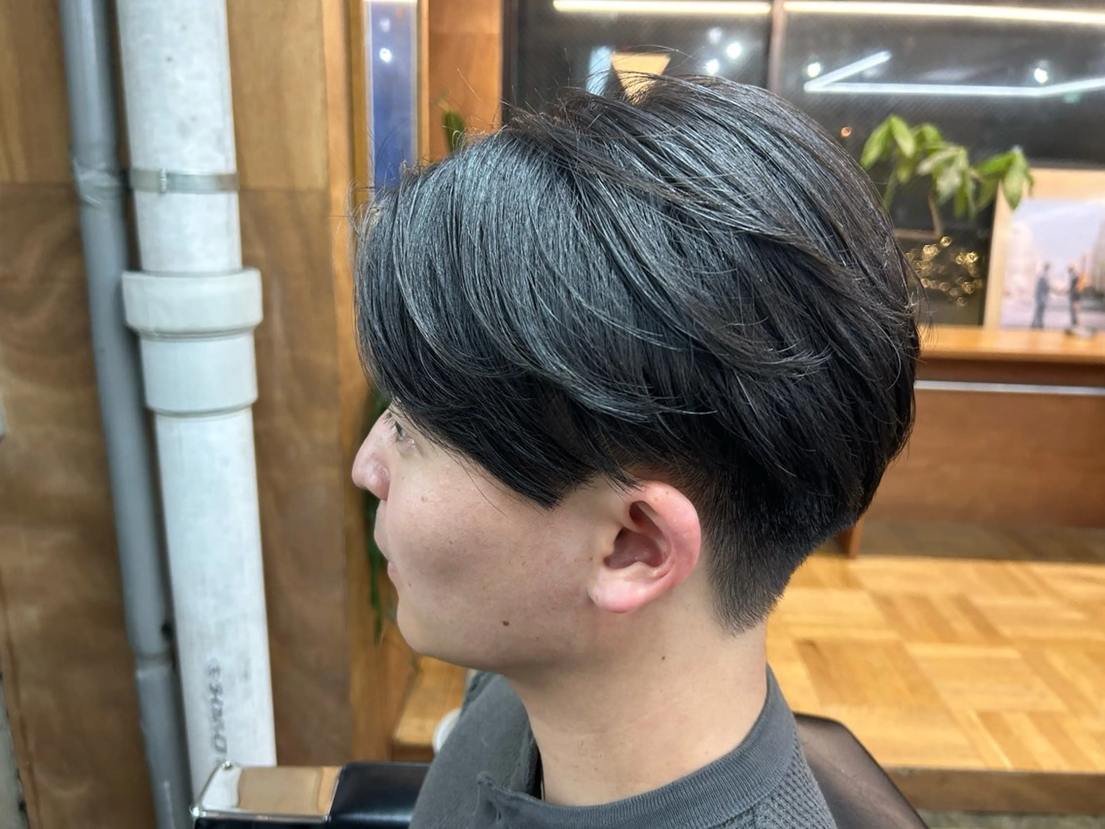 ミディアム 縮毛矯正 パーマ職人⭐ KAZUのヘアスタイル