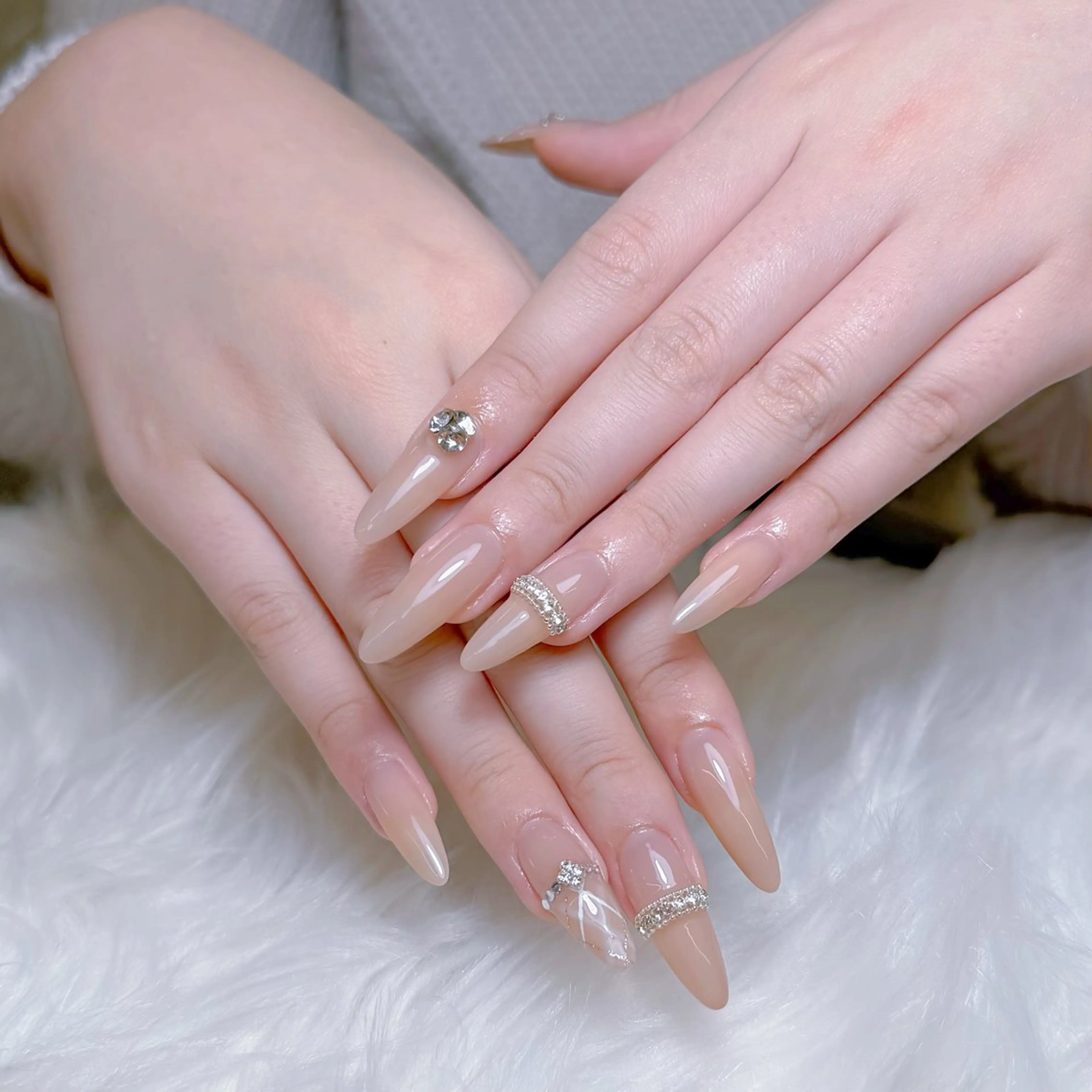 ネイル ワンホンネイル ハンドネイル AKIKO NAILのネイルデザイン