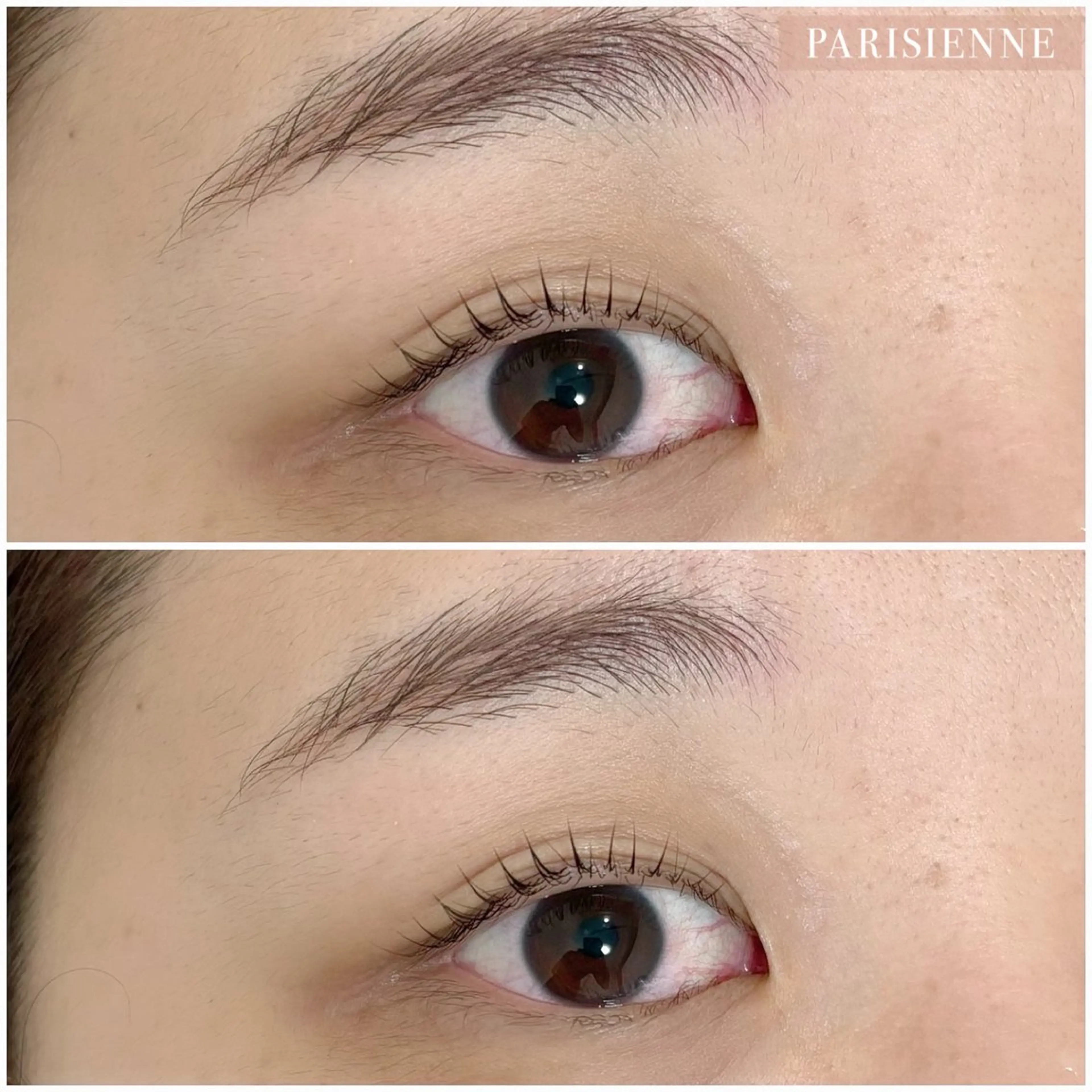 マツエク・マツパ パリジェンヌラッシュリフト 一重×まつ毛パーマ マツパ SALON yc.hacciのマツエク・マツパデザイン
