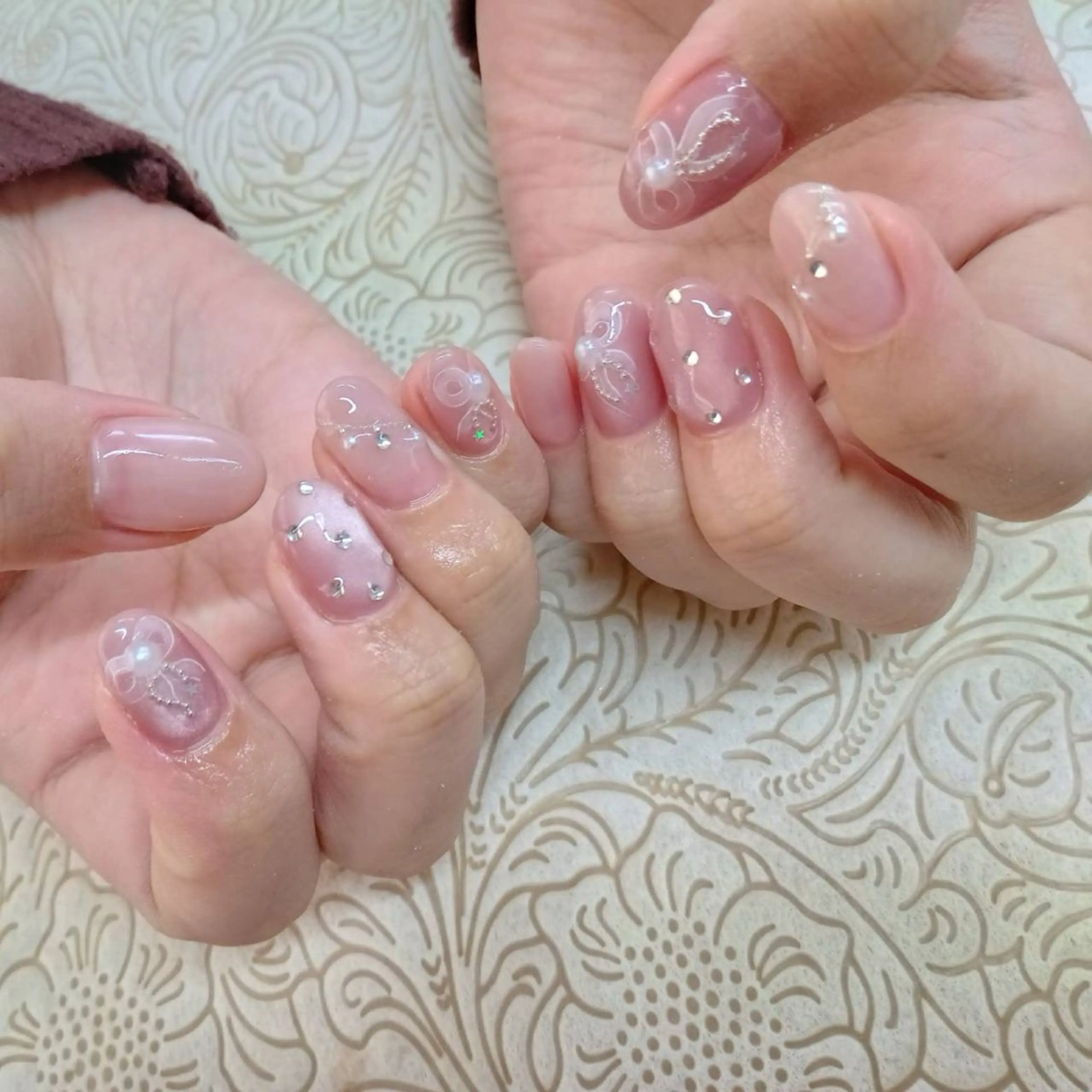 ネイル フラワーネイル precious nail  roomのネイルデザイン