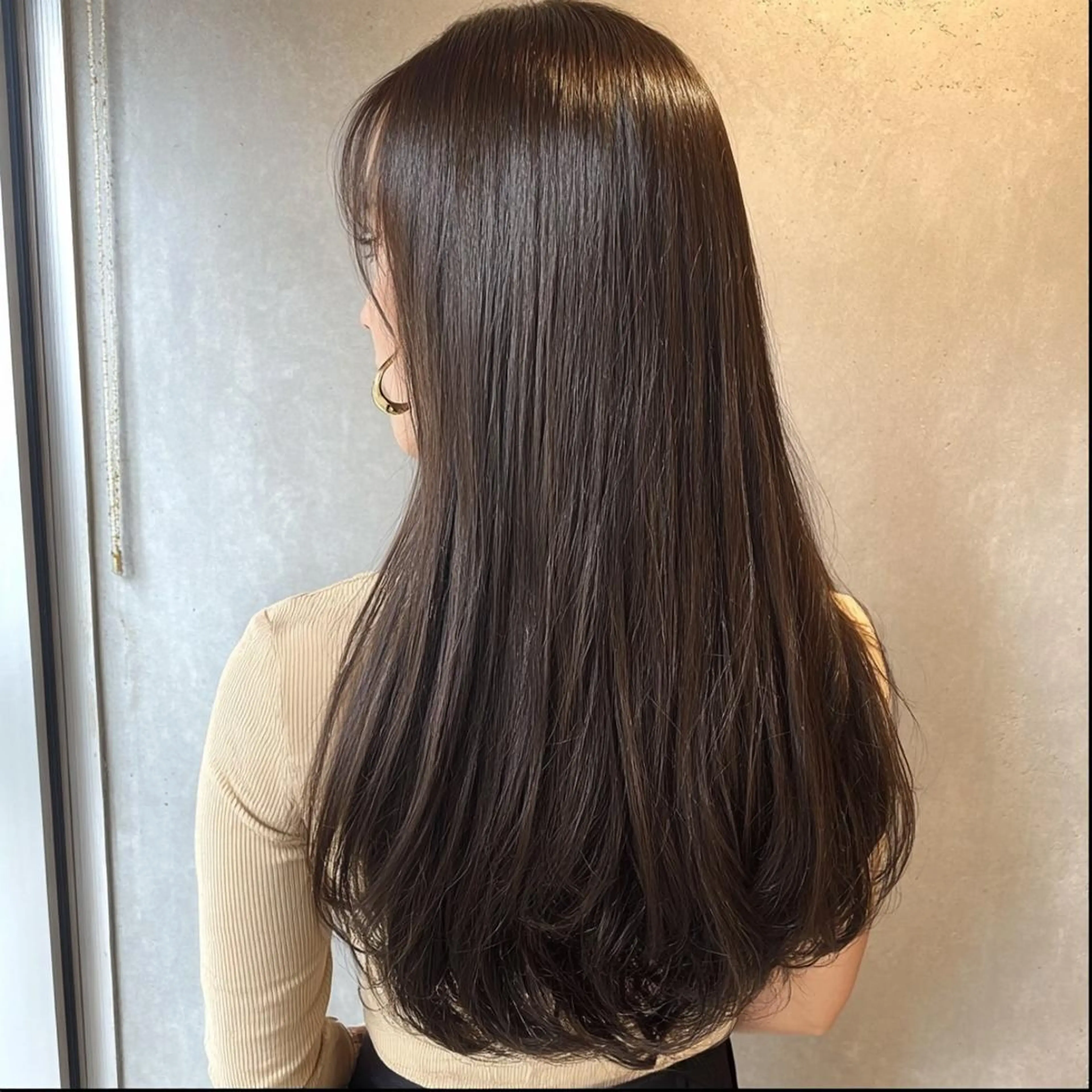 ロング 女性カット🎨カラー 🌀パーマ宮部楓奈のヘアスタイル