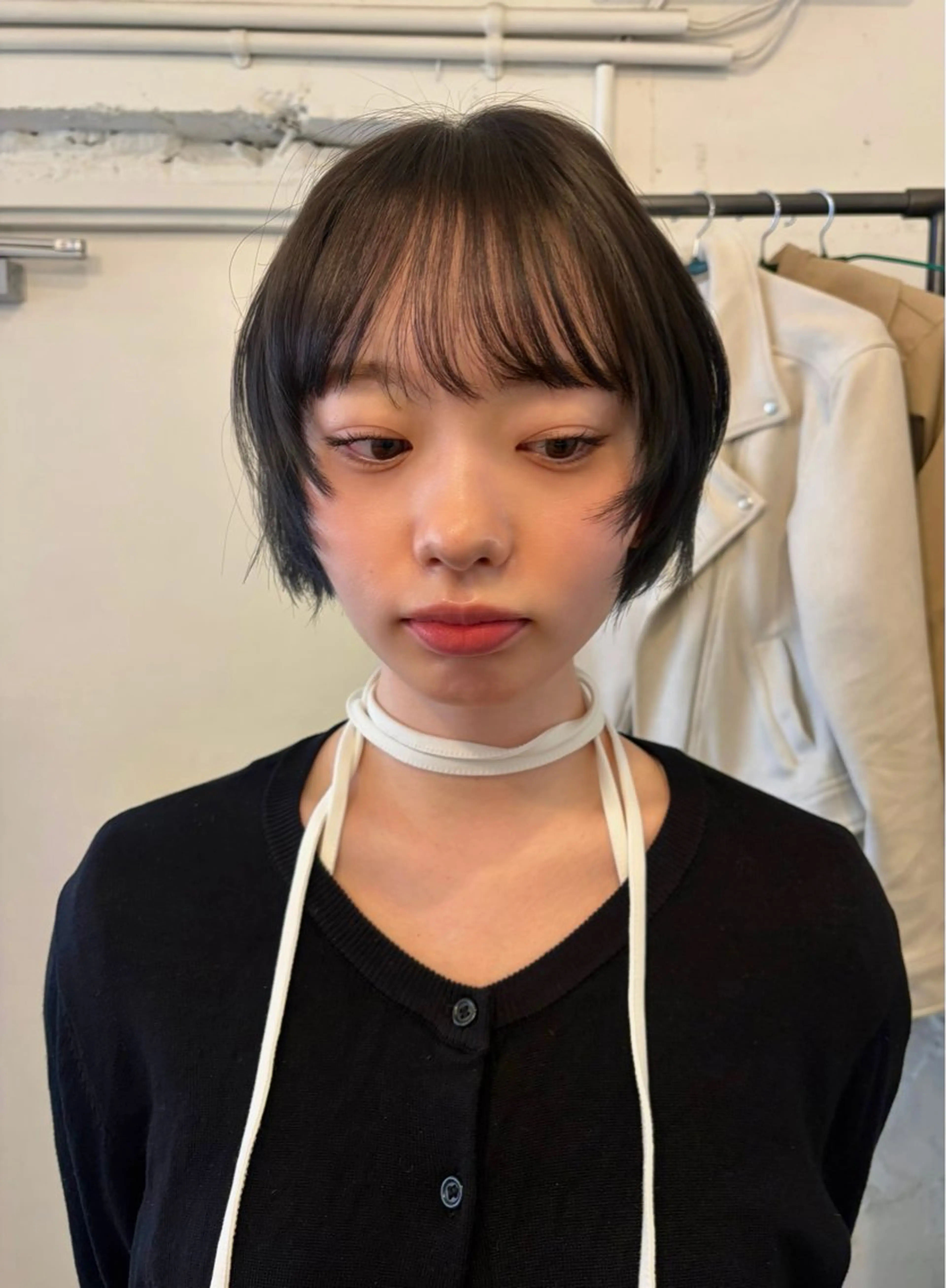 ショート カラー カット ヘアカラー トリートメント ＊UNU＊ RICOのヘアスタイル