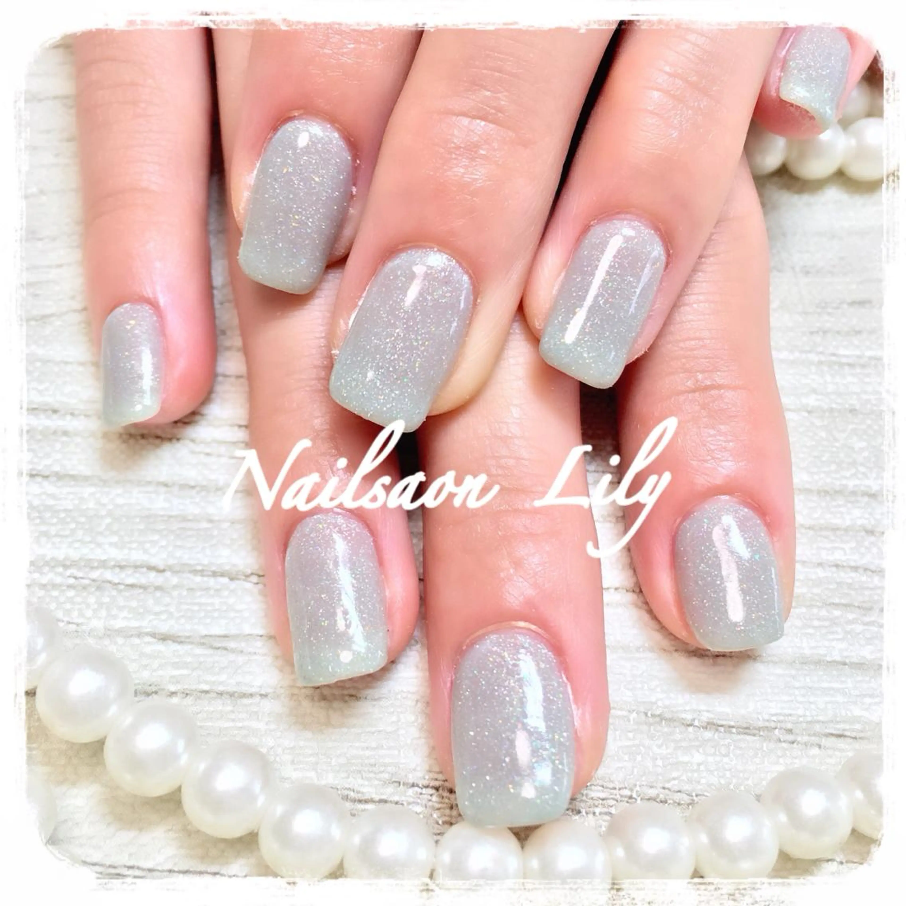 ネイル ワンカラーネイル Lily*nail 🌻Mii🌻のネイルデザイン