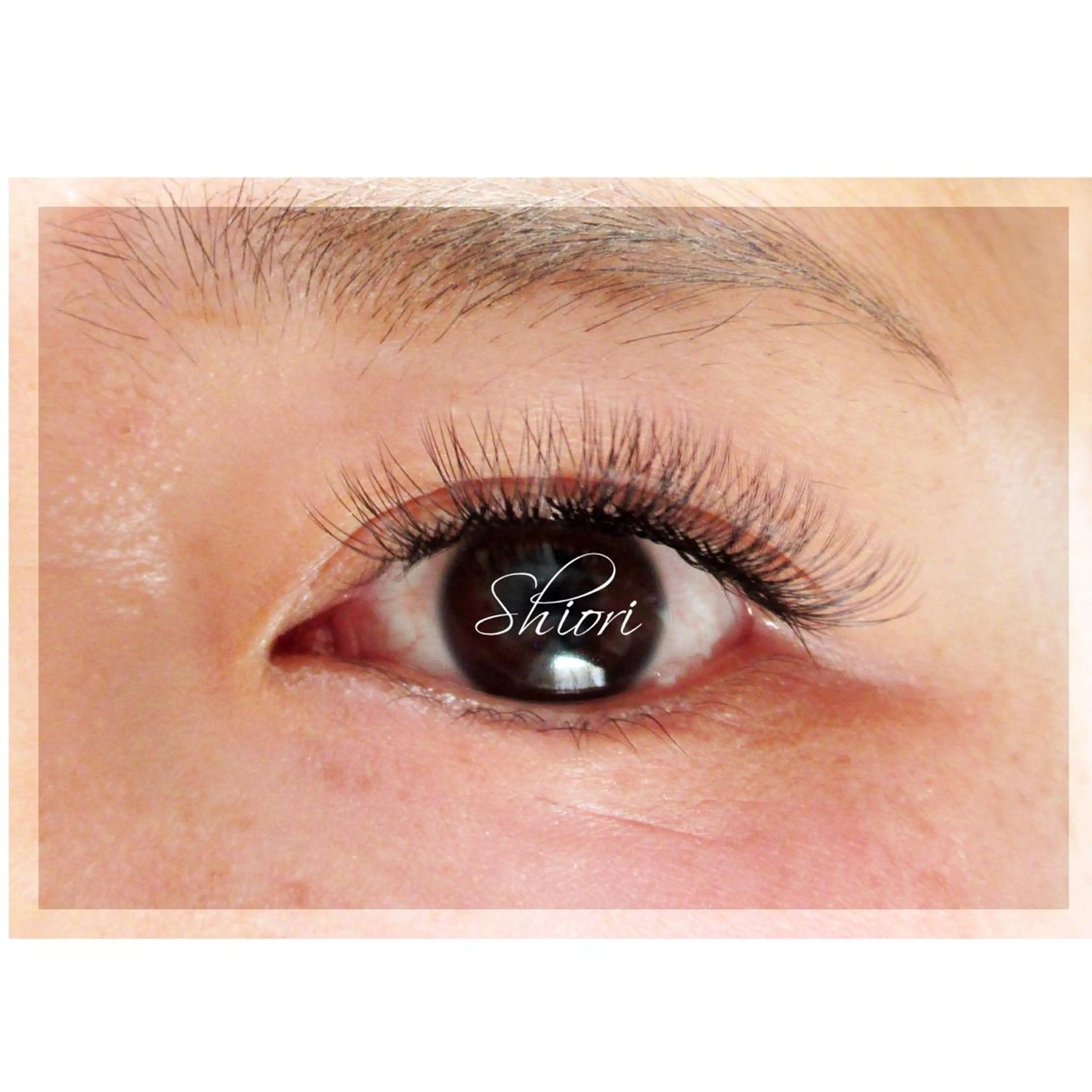 マツエク・マツパ 一重×まつ毛パーマ 宮崎 詩織のマツエク・マツパデザイン