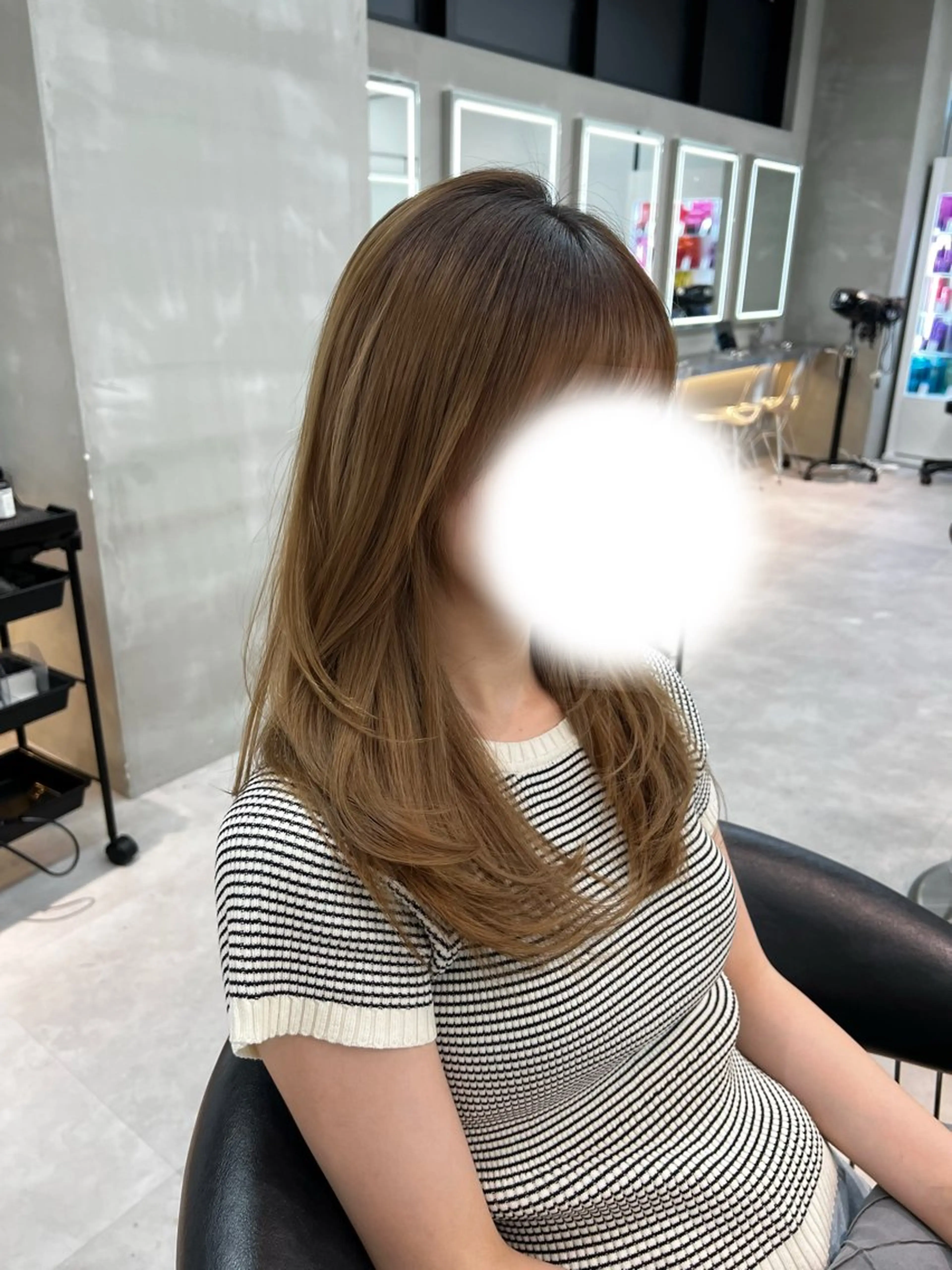 ロング レイヤーカット 似合わせカラー× ウルフカット/ホマレのヘアスタイル