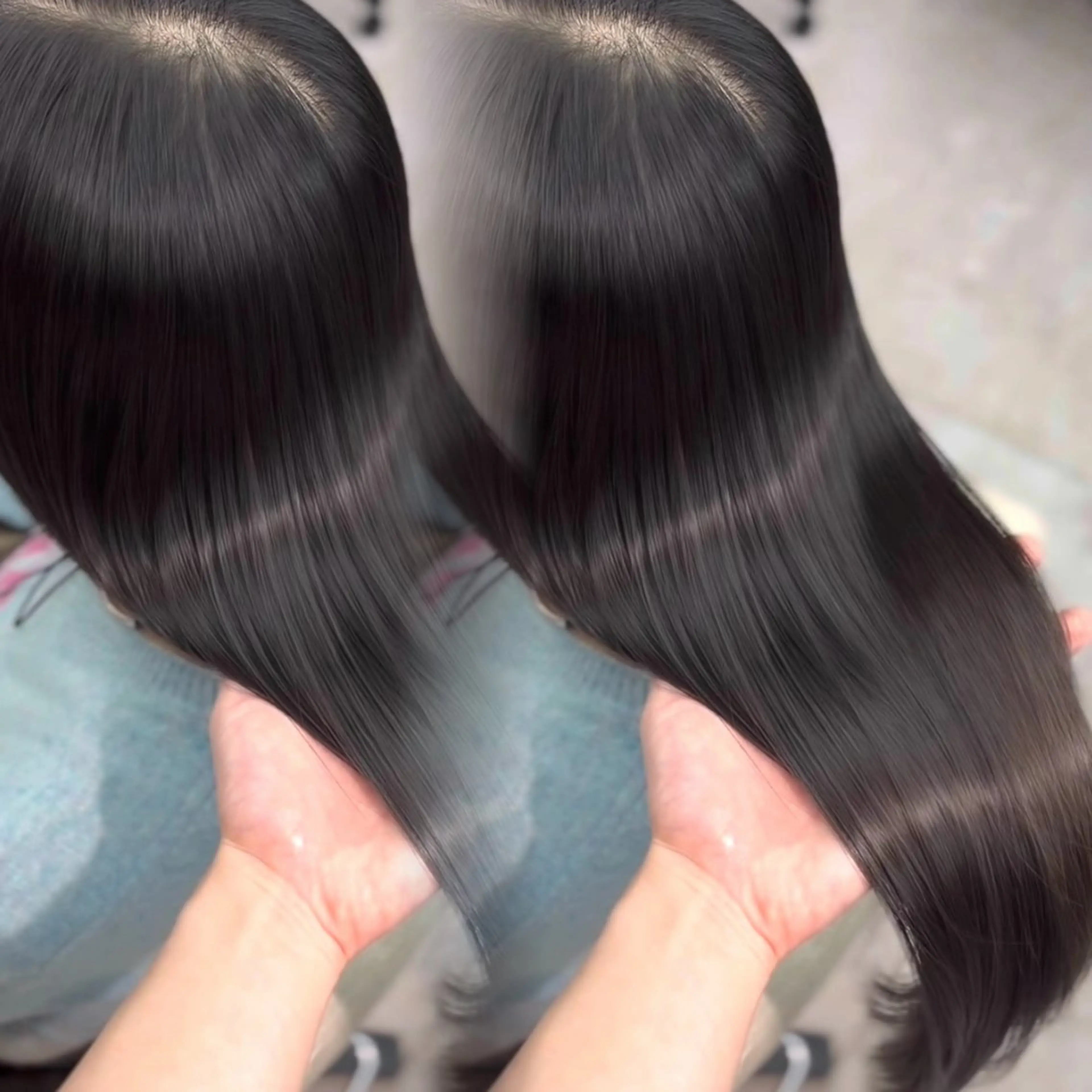 ロング カラー パーマ 🌸東中野/髪質改善 美髪矯正/櫻井🌸のヘアスタイル