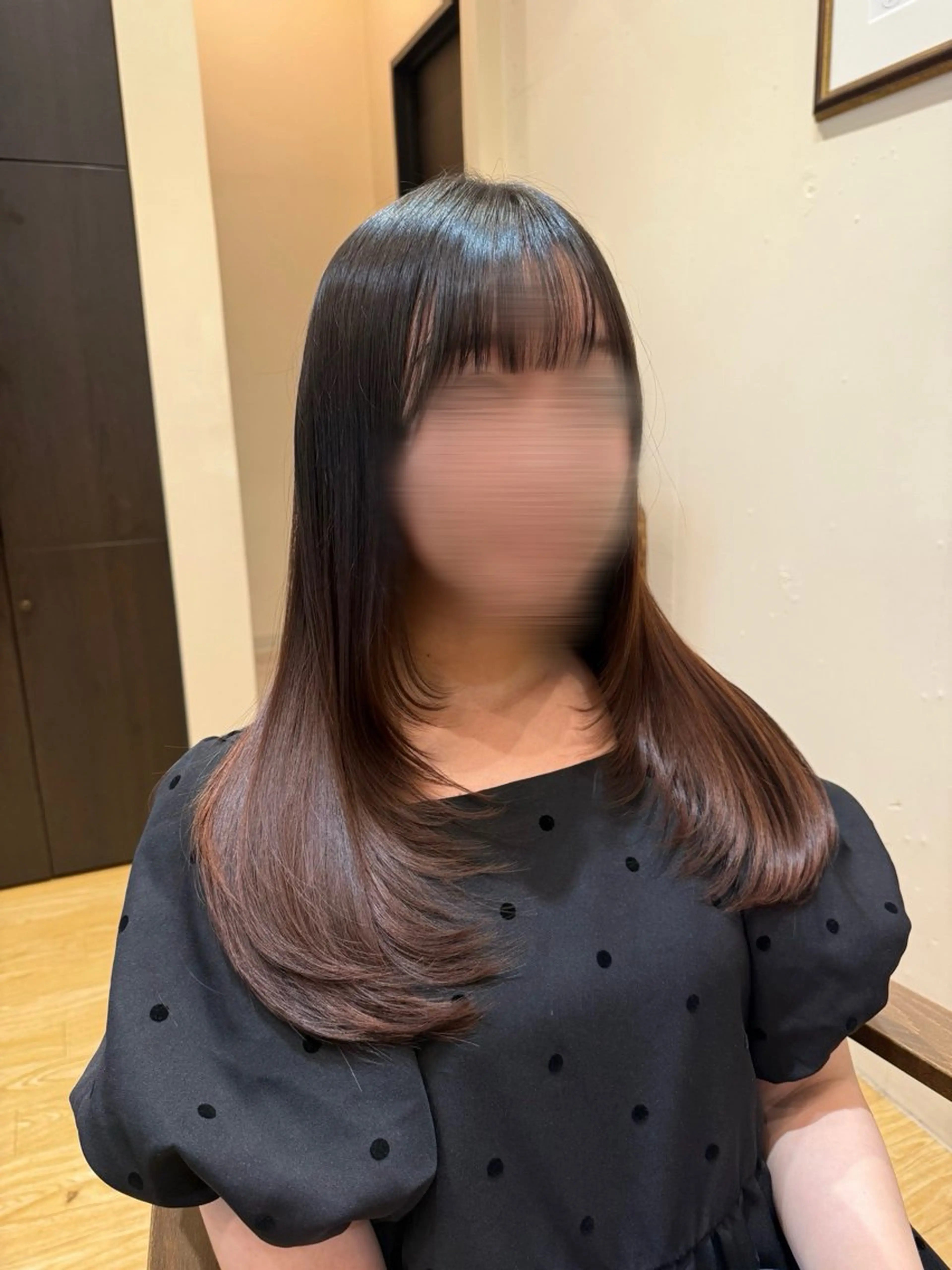 セミロング namiki /カットモデル募集中のヘアスタイル