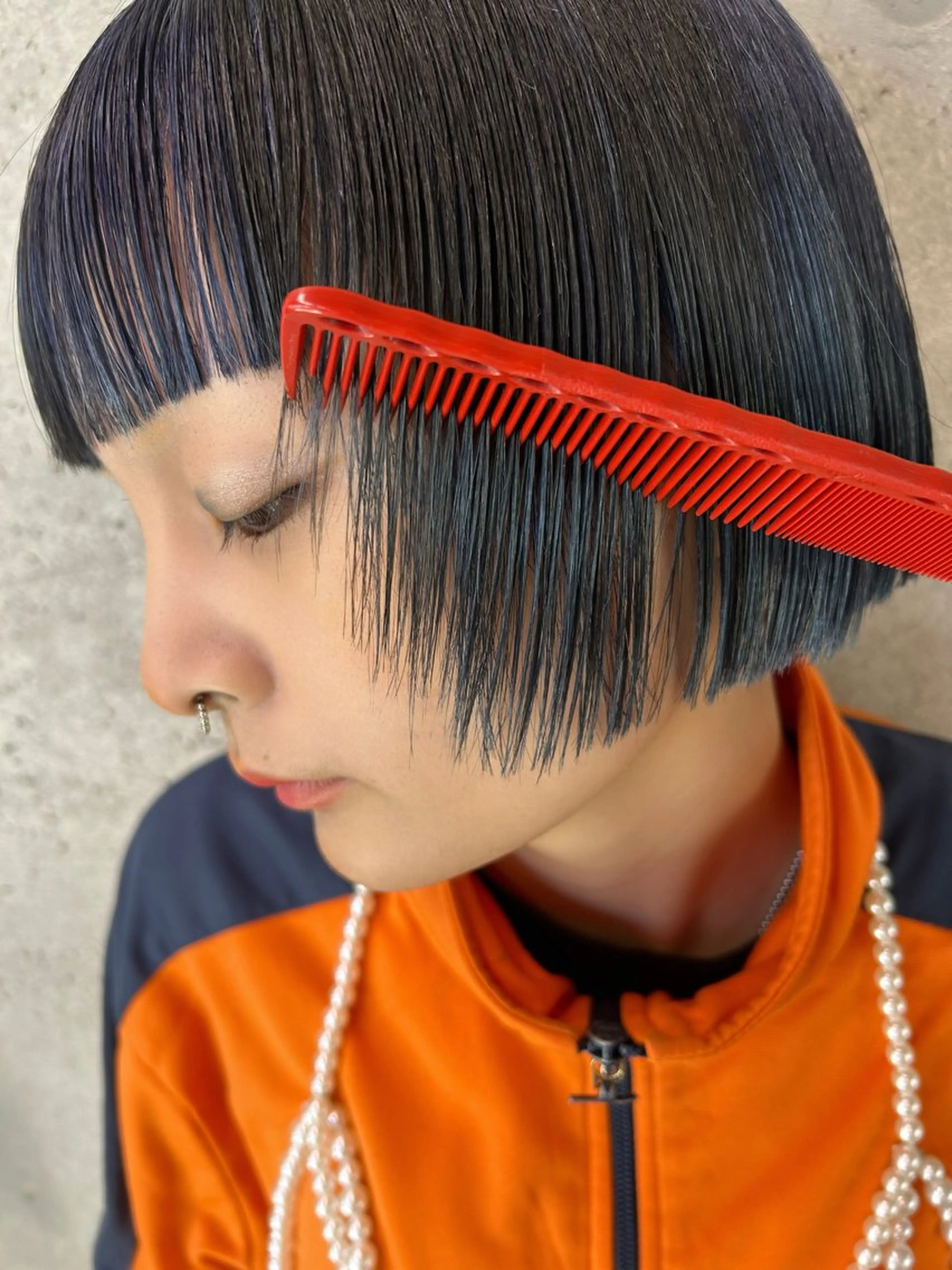 ショート レイヤー/ナチュ盛 カラー/ことこ🍎のヘアスタイル