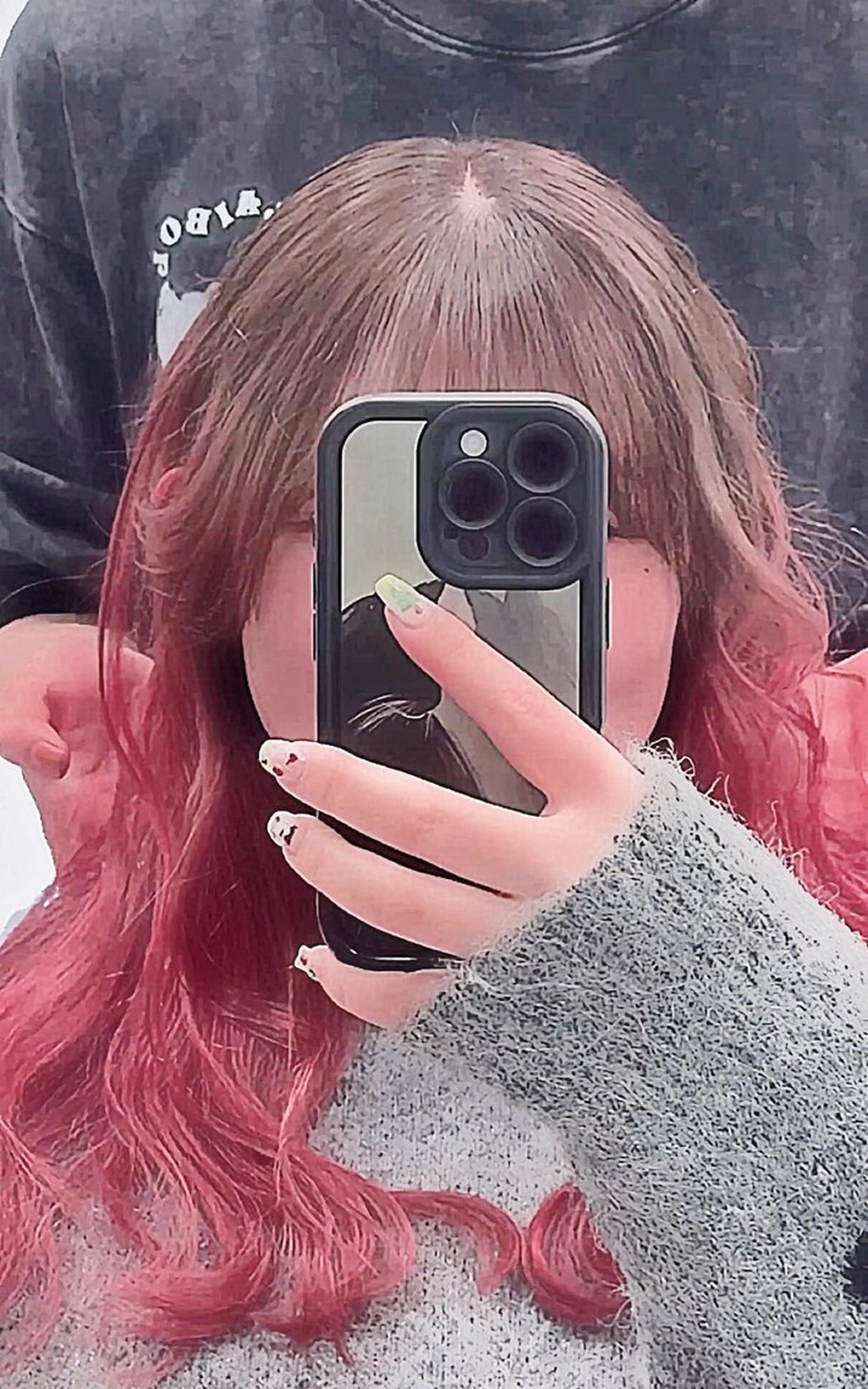 カラー グラデーションカラー ヘアカラー 三沢 悠心のヘアスタイル