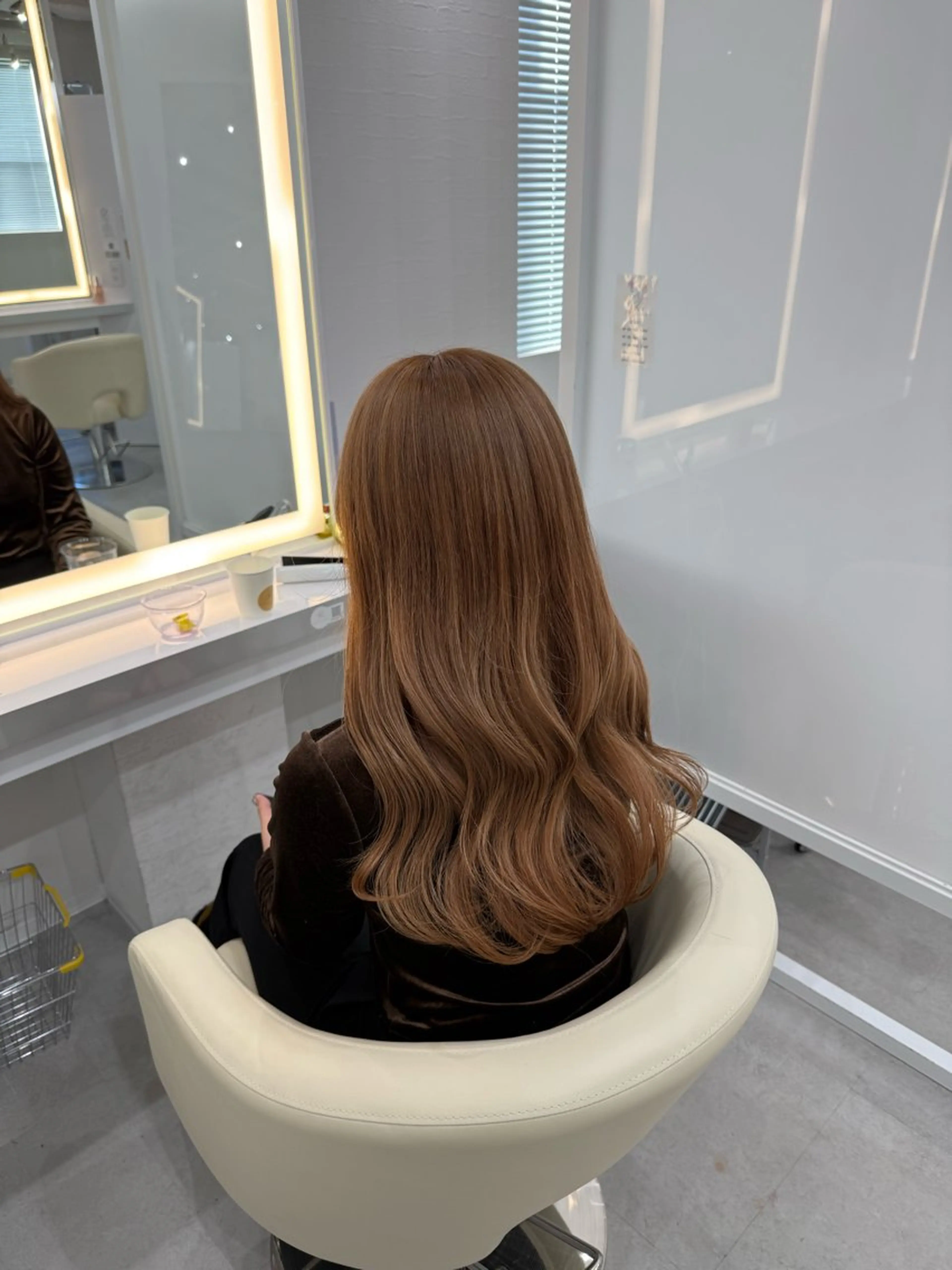 カラー R/🎀 ヘアセット・艶カラーのヘアスタイル