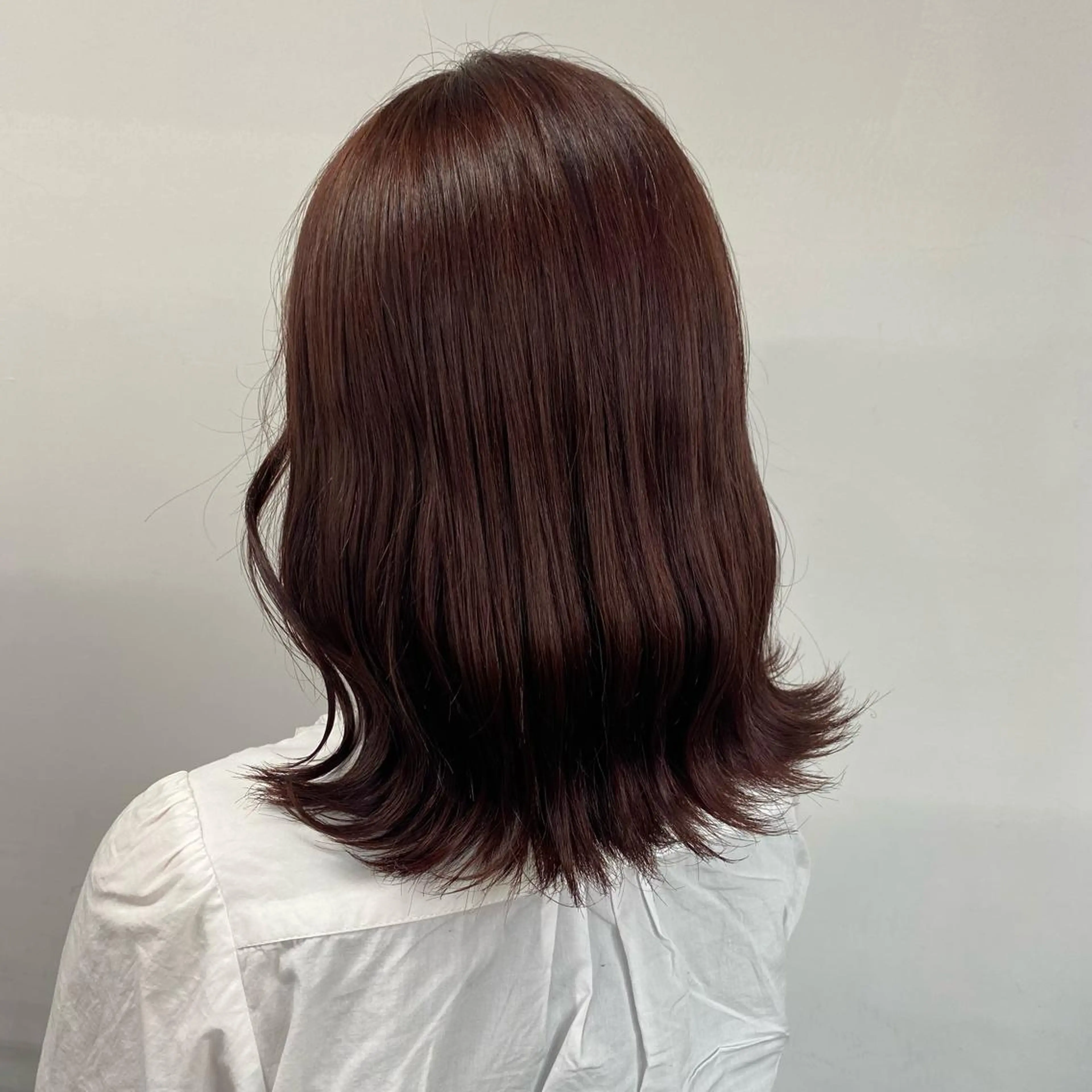 セミロング カラー パーマ ヘアアレンジ メンズ キッズ ネイル マツエク・マツパ ブラウンカラー ピンクカラー ピンクブラウン カラーマツエク ブラウン Lumo所属・💖横浜ブリーチなし 💖MIHOのヘアスタイル