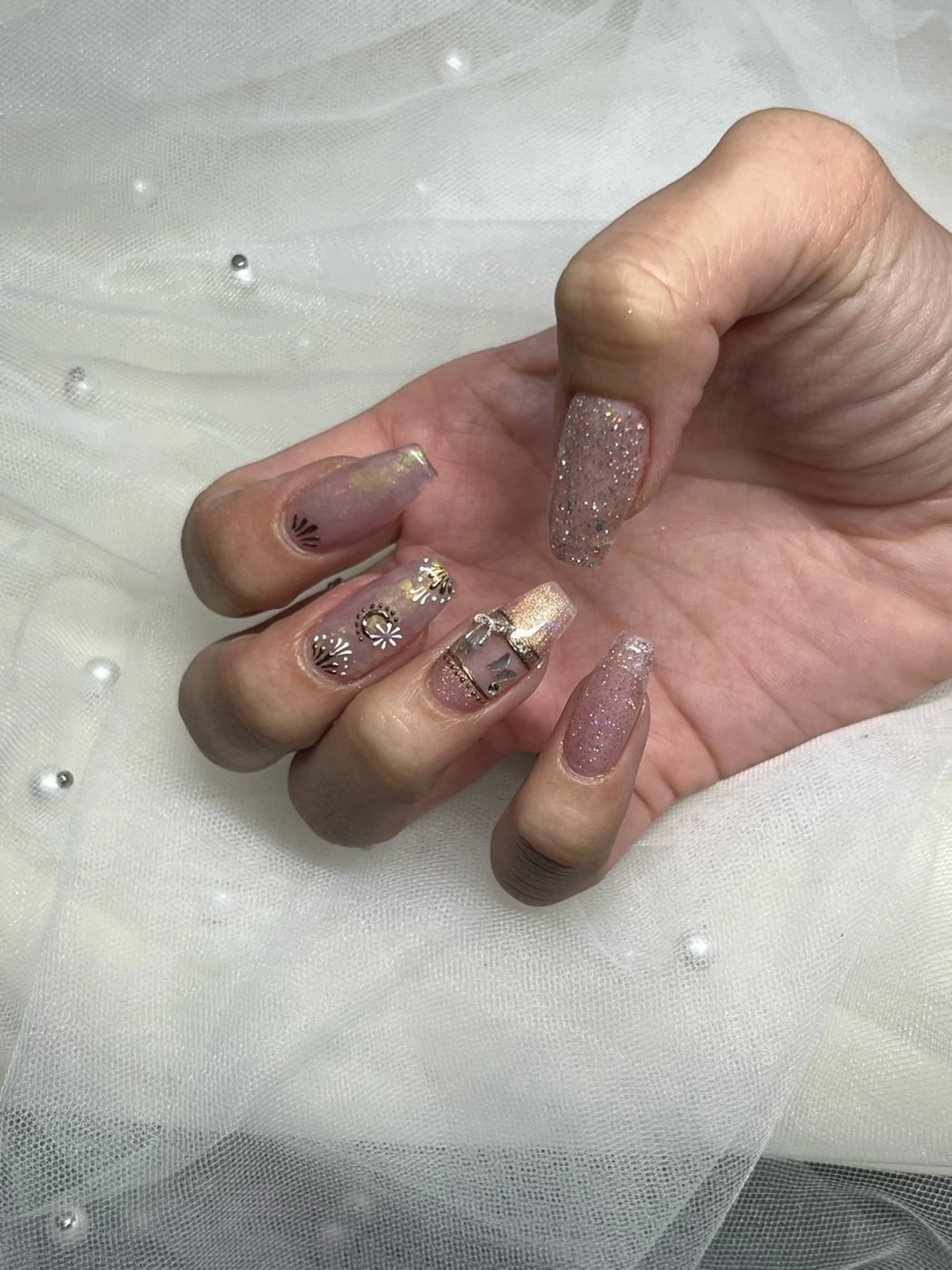 ネイル ハンドネイル 7nail所属・なんば7nail YUZUHAのネイルデザイン