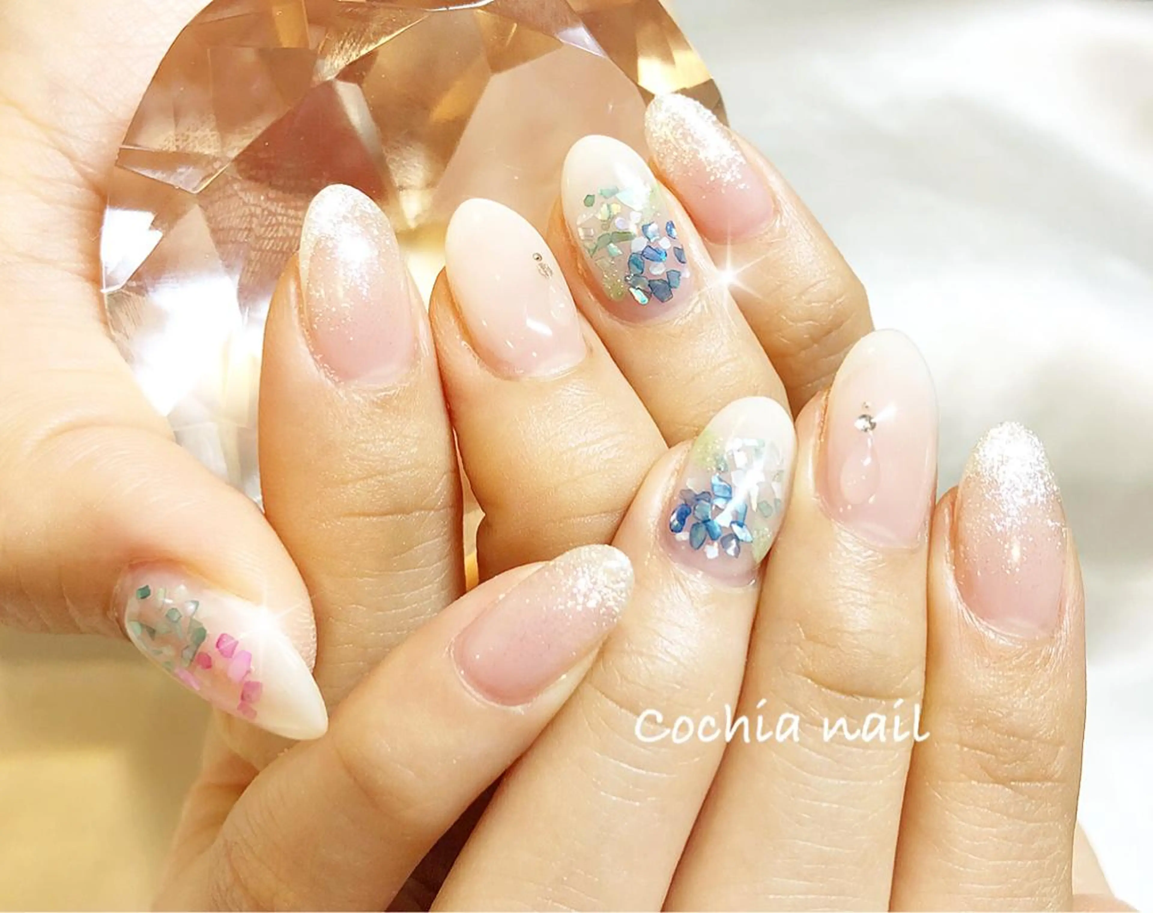 ネイル ハンドネイル ☆Cochia nail☆のネイルデザイン