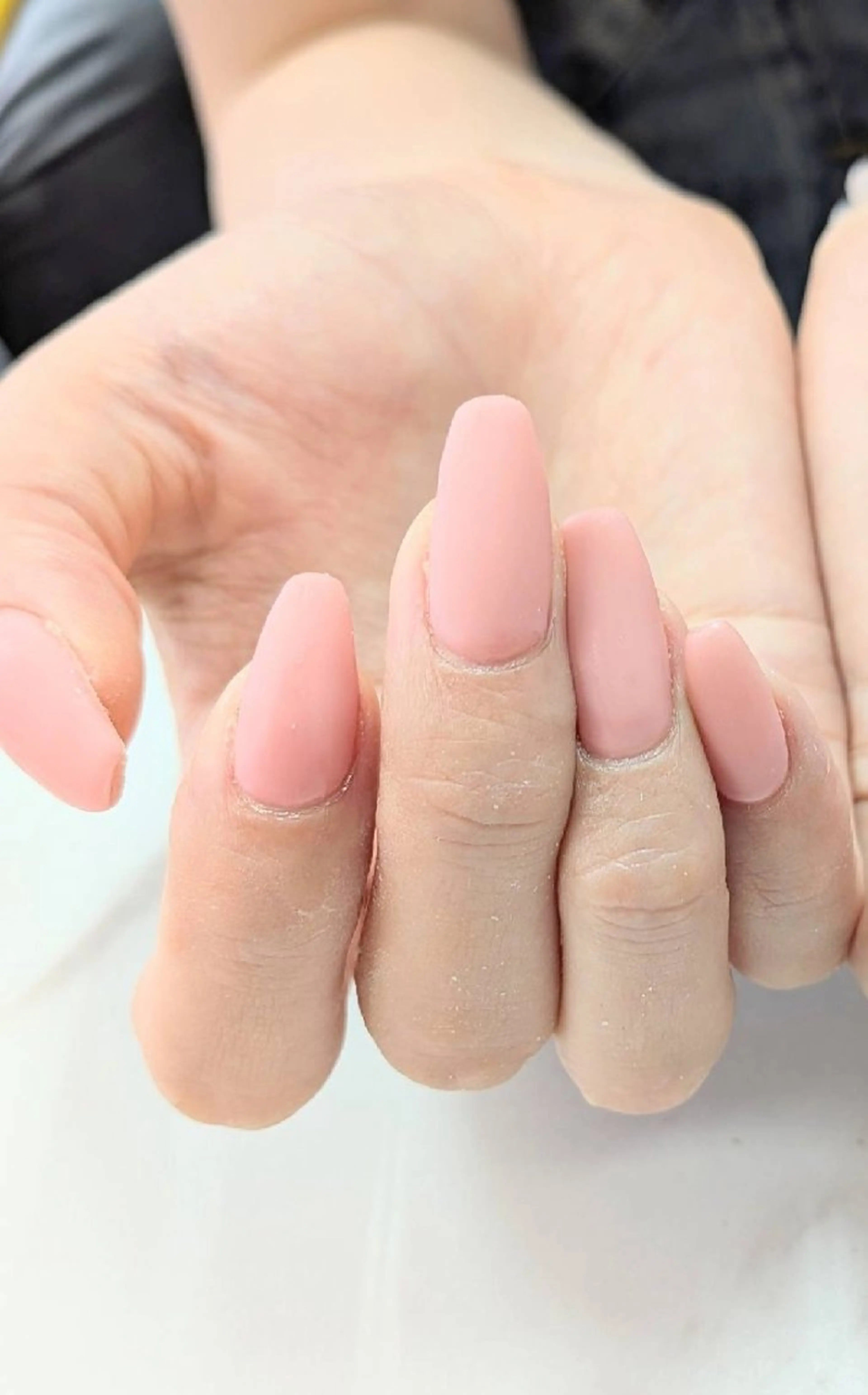 ネイル マットネイル ワンカラーネイル ハンドネイル バニーラッシュ Nail. HANAのネイルデザイン