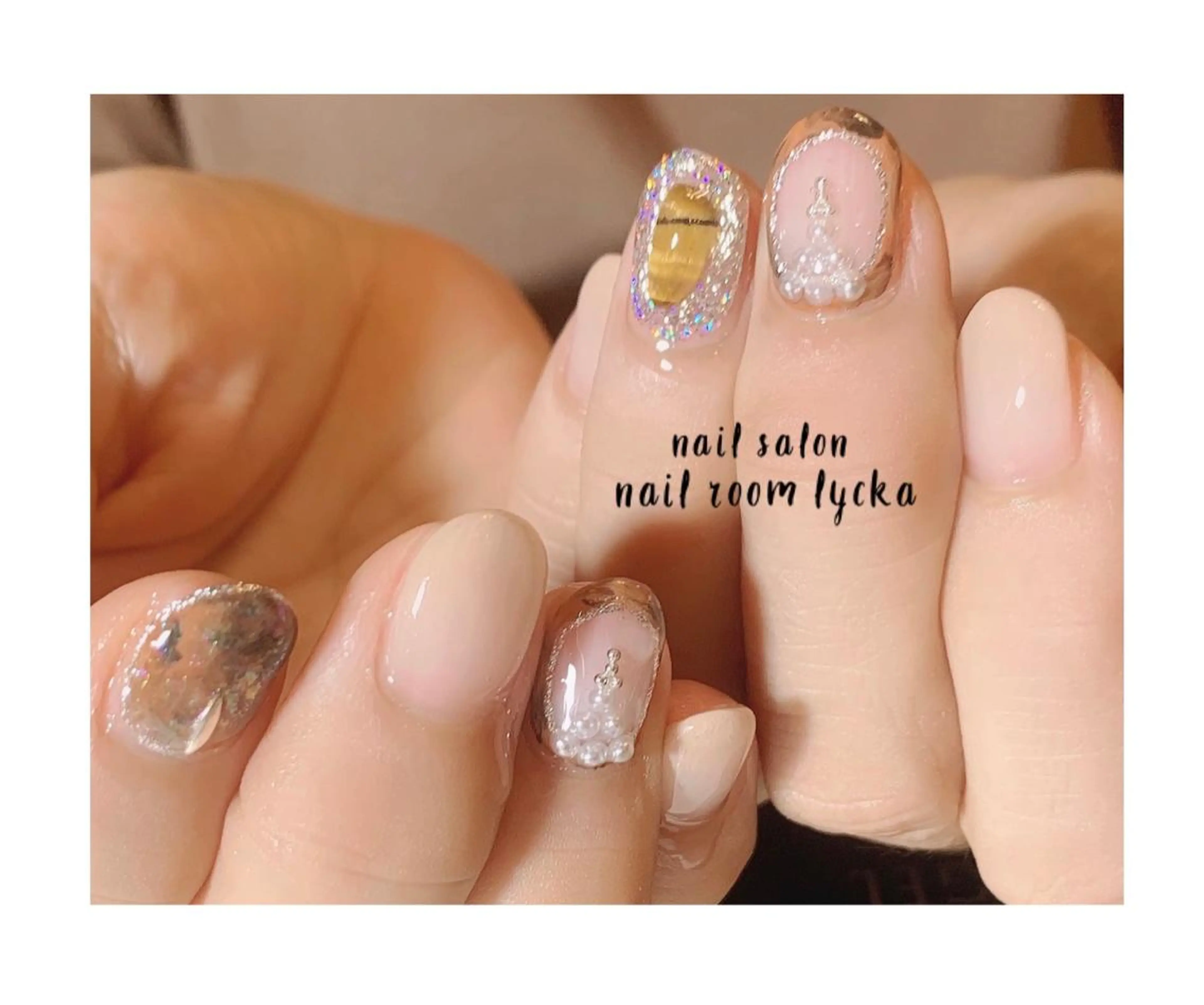 ネイル ﾈｲﾙﾙｰﾑﾘｯｶ 𝐦𝐚𝐲𝐮のネイルデザイン