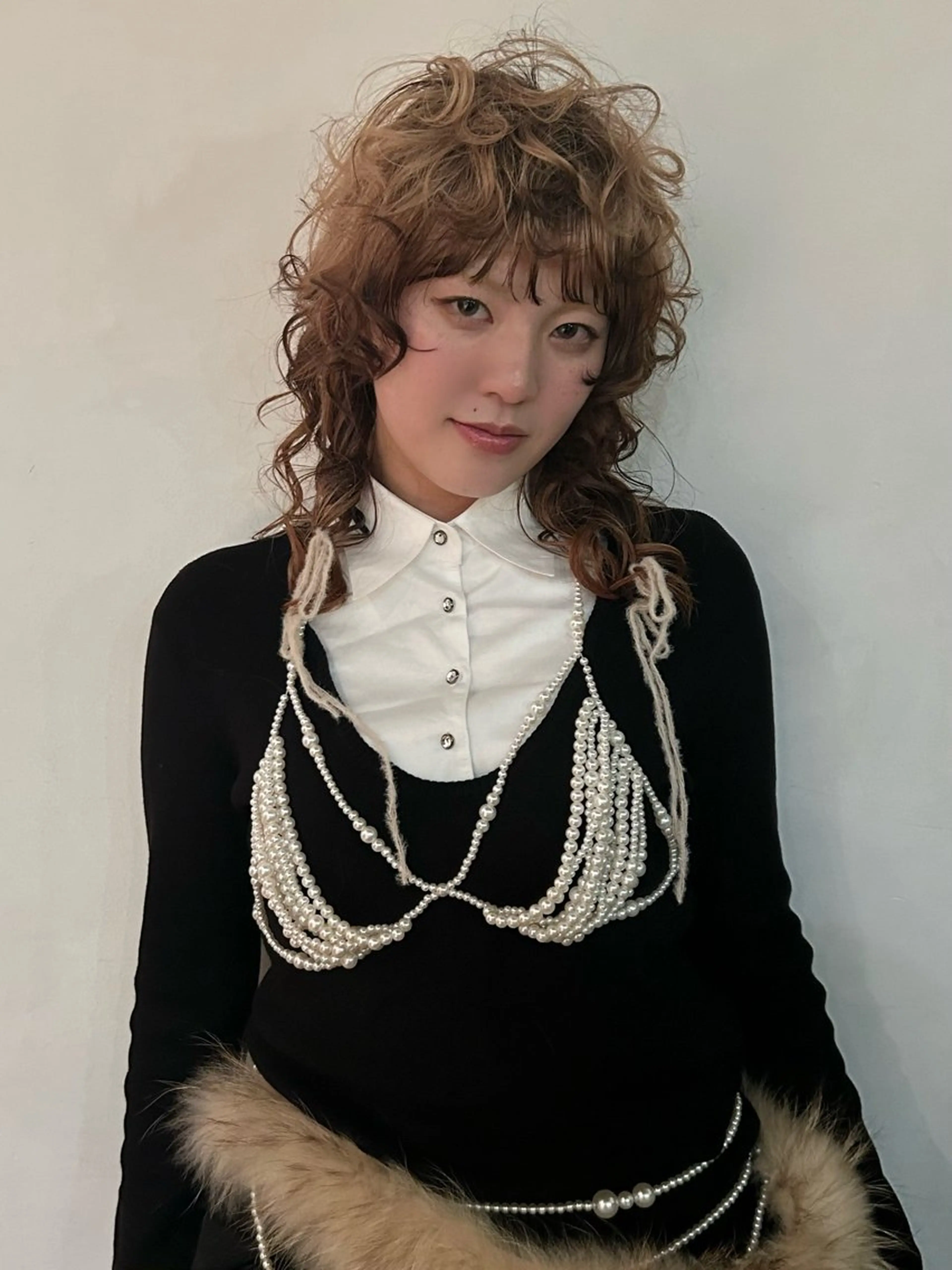 ミディアム カラー デザインカラー ニュアンスヘア🪡 nenekaのヘアスタイル