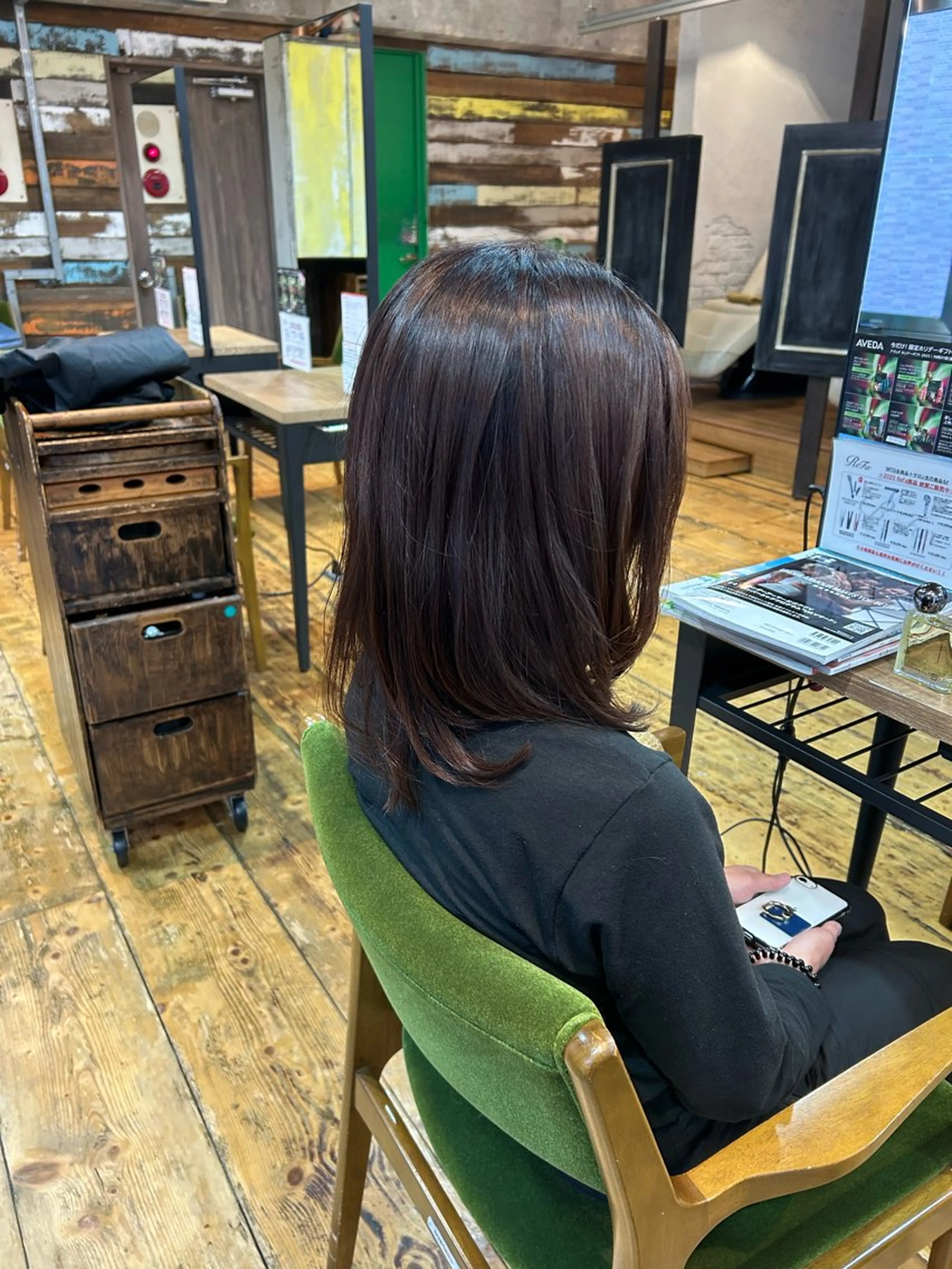 ロング カラー カット ヘアカラー BURANKO所属・三浦義久/仙台/ レイヤーカットのヘアスタイル