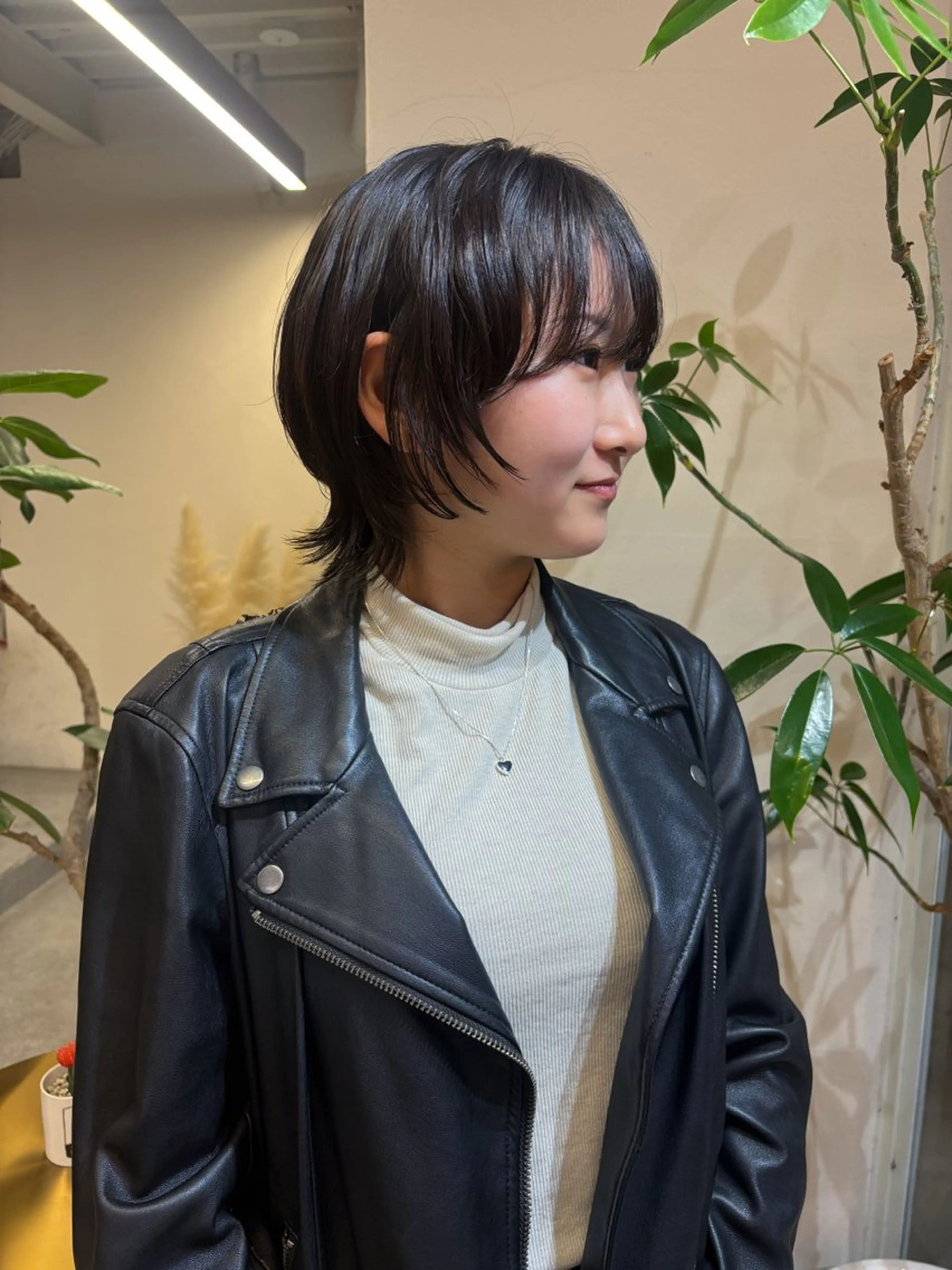 ミディアム パーマ ミディアムパーマ 韓国風ヘア ウルフカット カット パーマ トリートメント ヘアセット 💎韓国風レイヤー /ボブ💎Namiのヘアスタイル