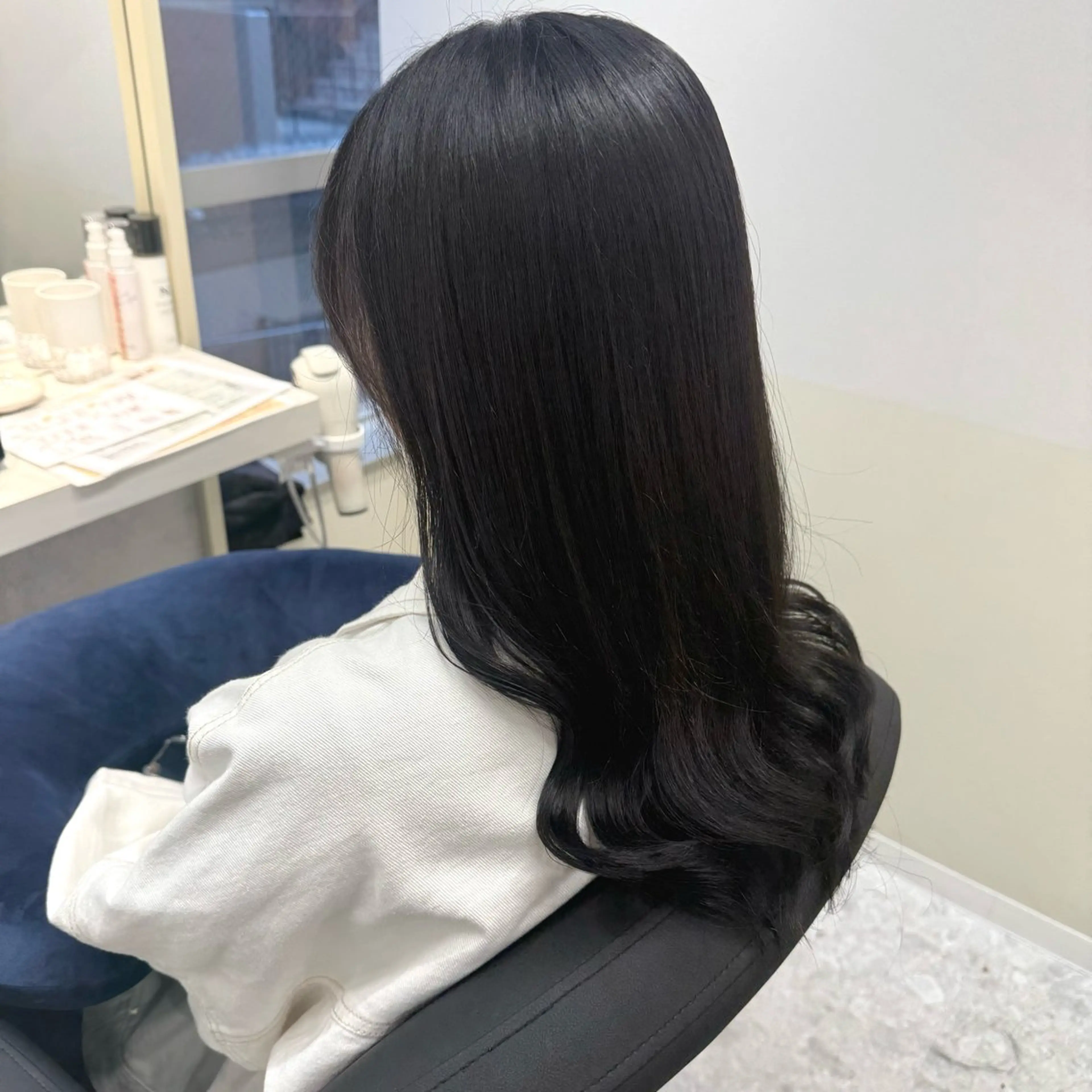 ロング カラー ディープラベンダー ラベンダーカラー カット ヘアカラー トリートメント 半個室サロン/透明感 /艶髪♡岸上 温♡のヘアスタイル
