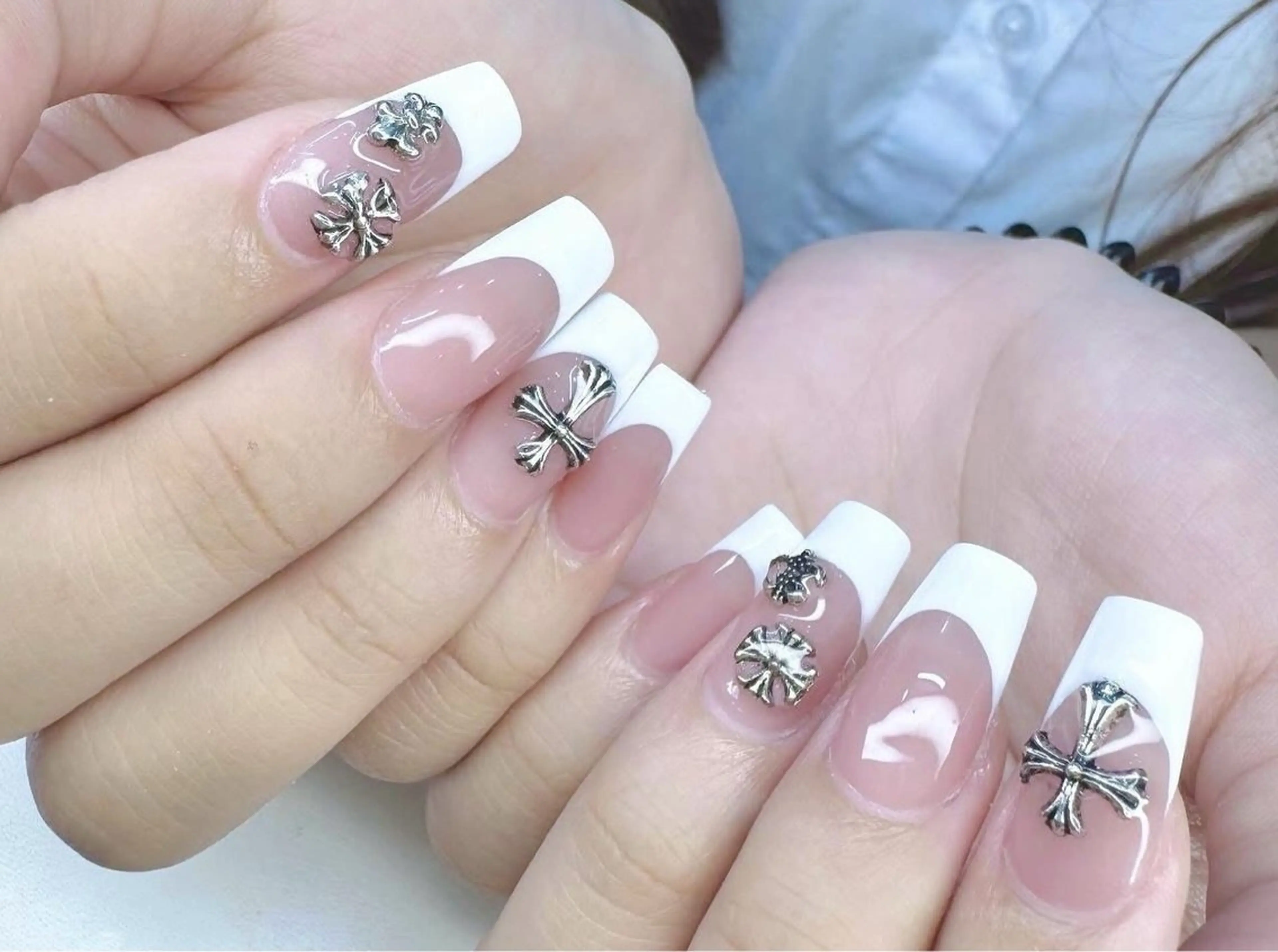 ネイル 長さ出し フットネイル ジェルネイル 韓国ネイル マグネットネイル YMT NailStudioのネイルデザイン