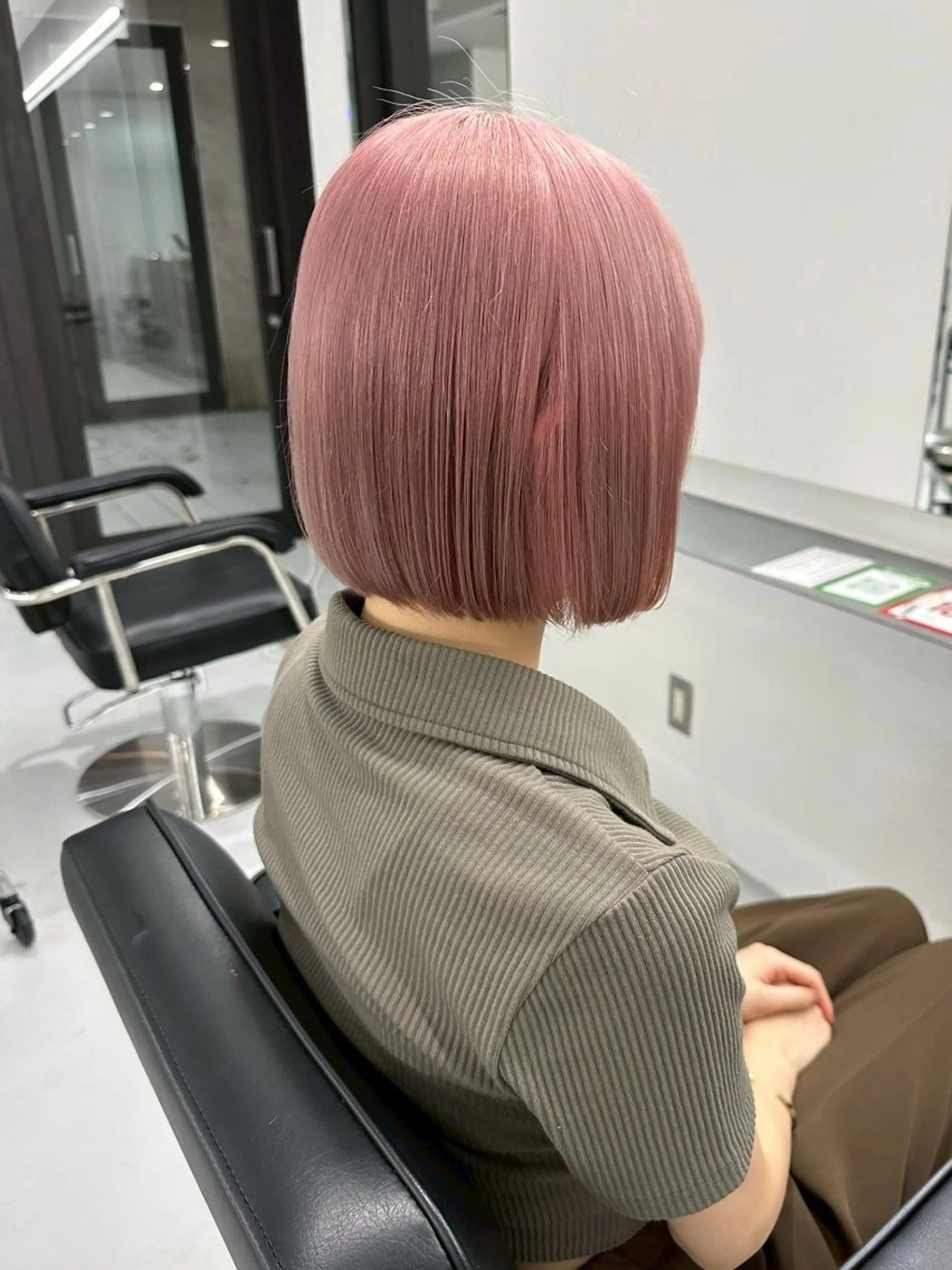 ミディアム rino/カット/ ショート／名古屋のヘアスタイル