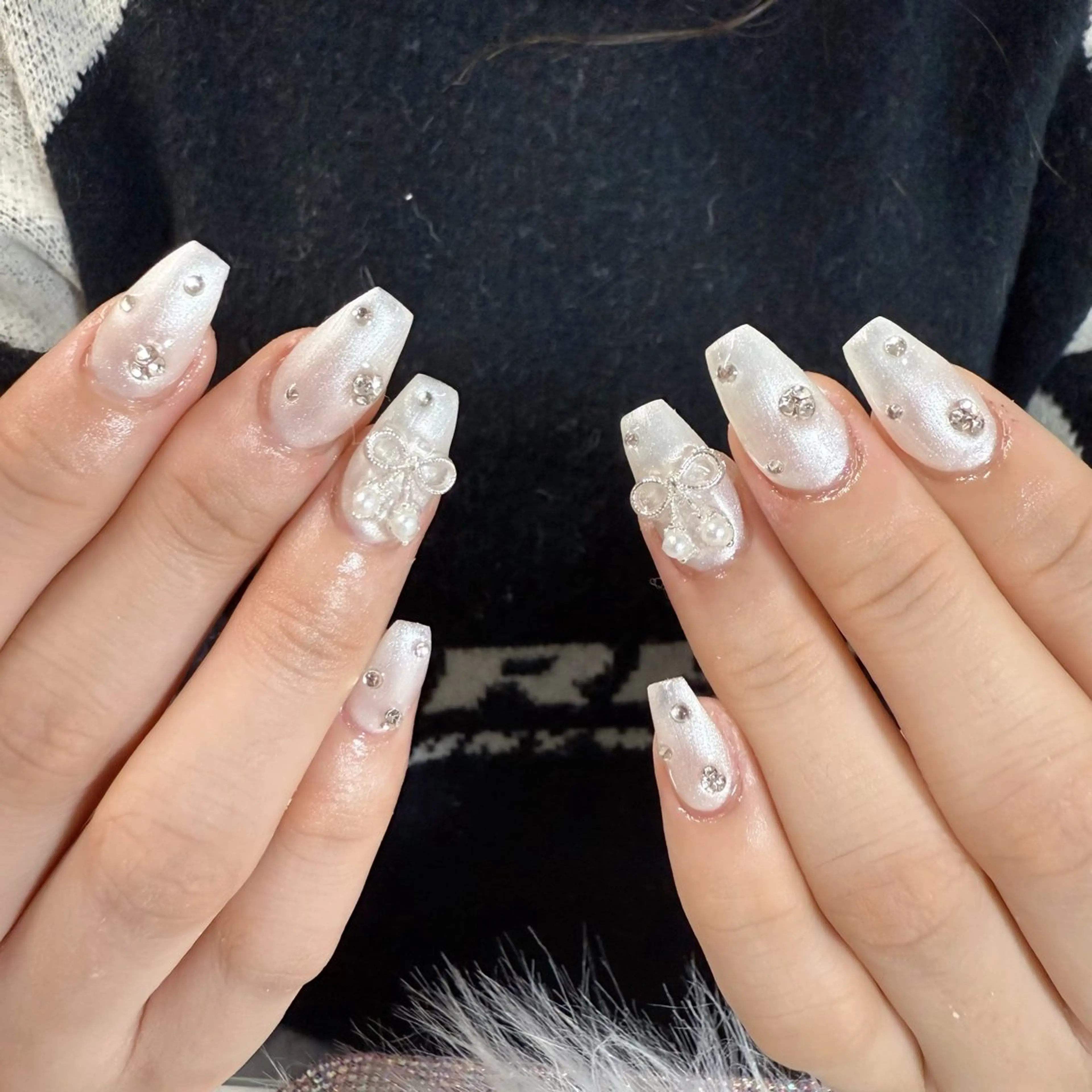 ネイル ハンドネイル 🍄Rina🍄 韓国風ネイルのネイルデザイン