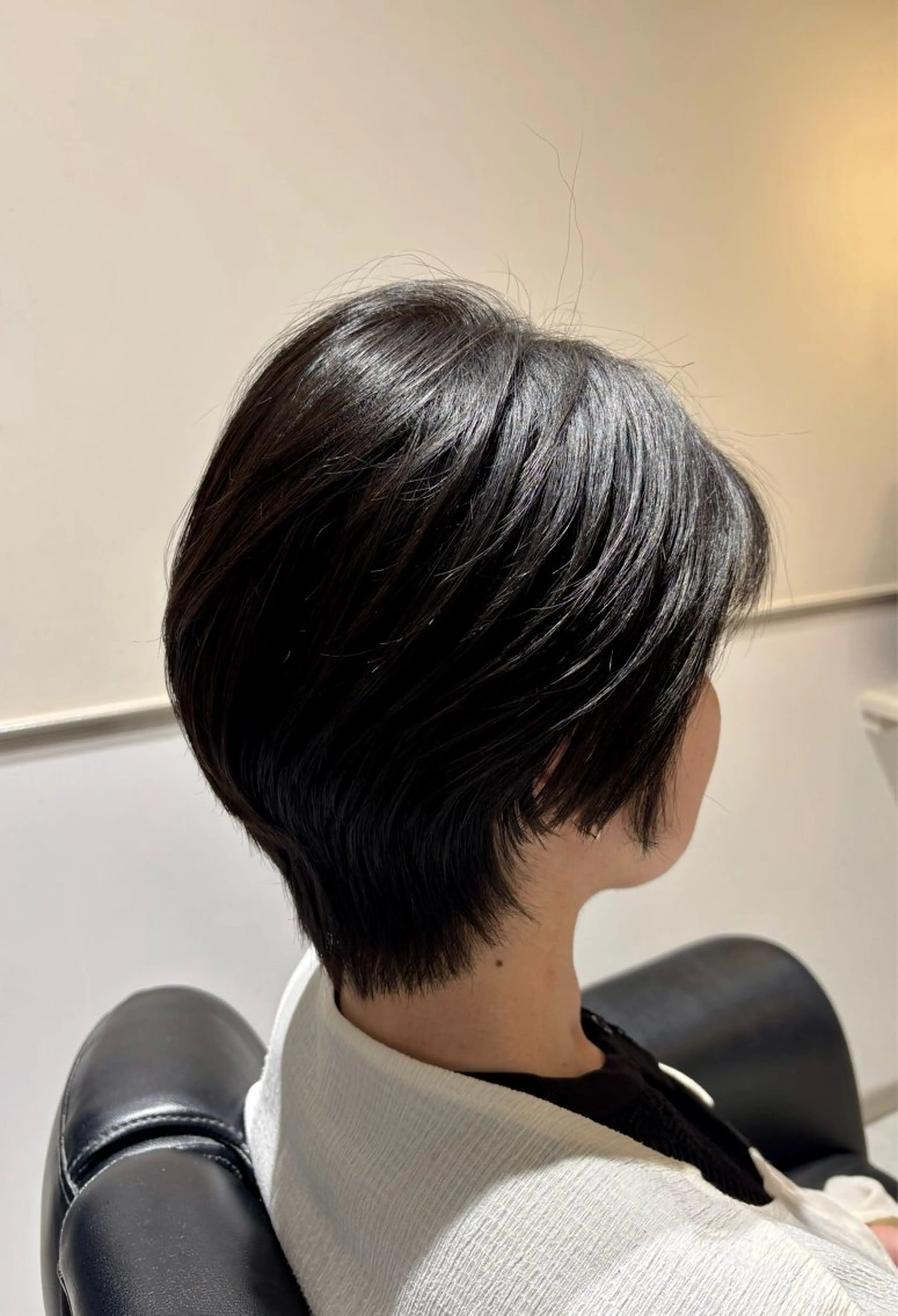 ショート ショートヘア 石村  カットモデル 丁寧なカットブロー✨のヘアスタイル