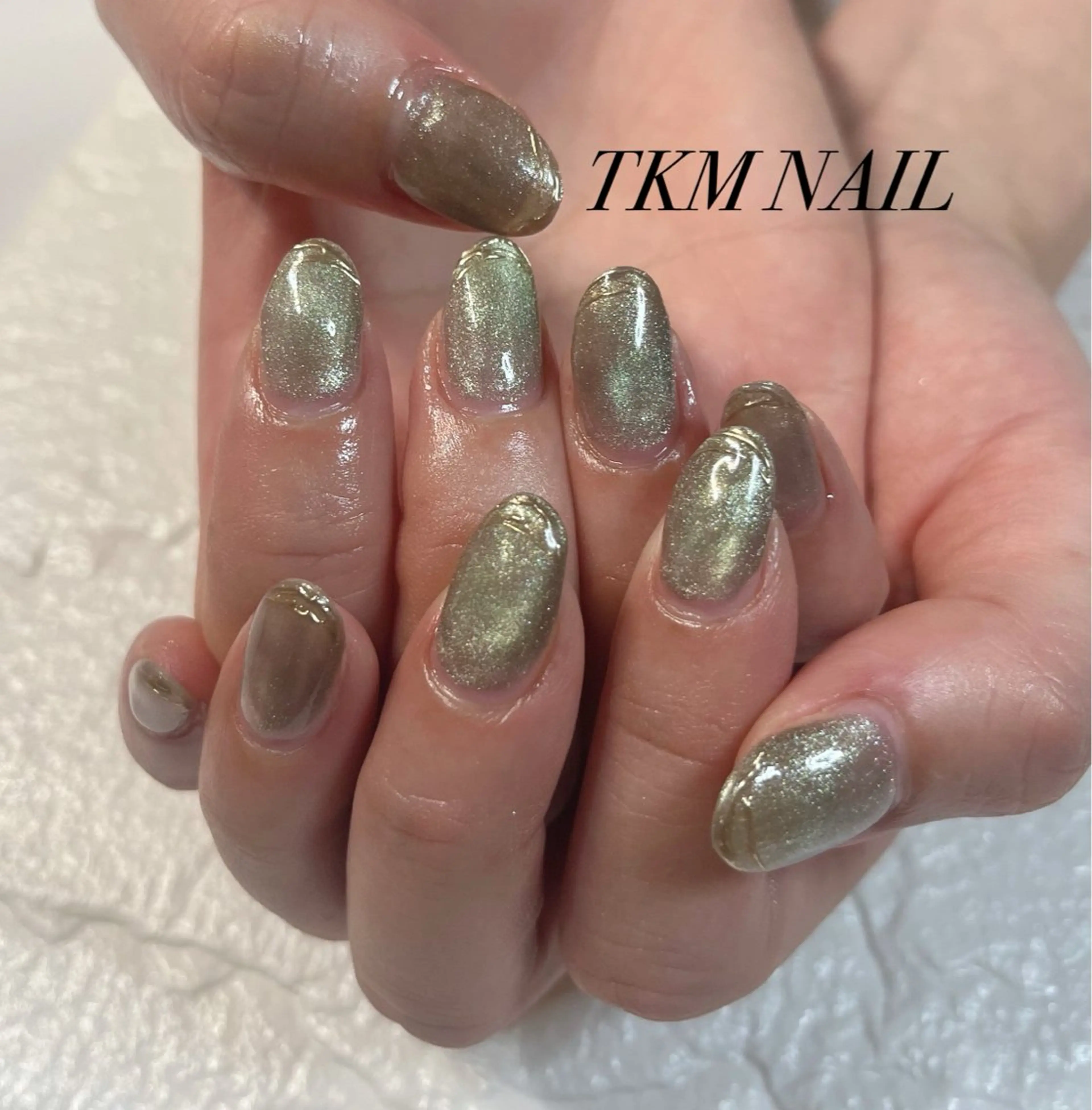 ネイル マグネットネイル ______ TKM  NAILのネイルデザイン