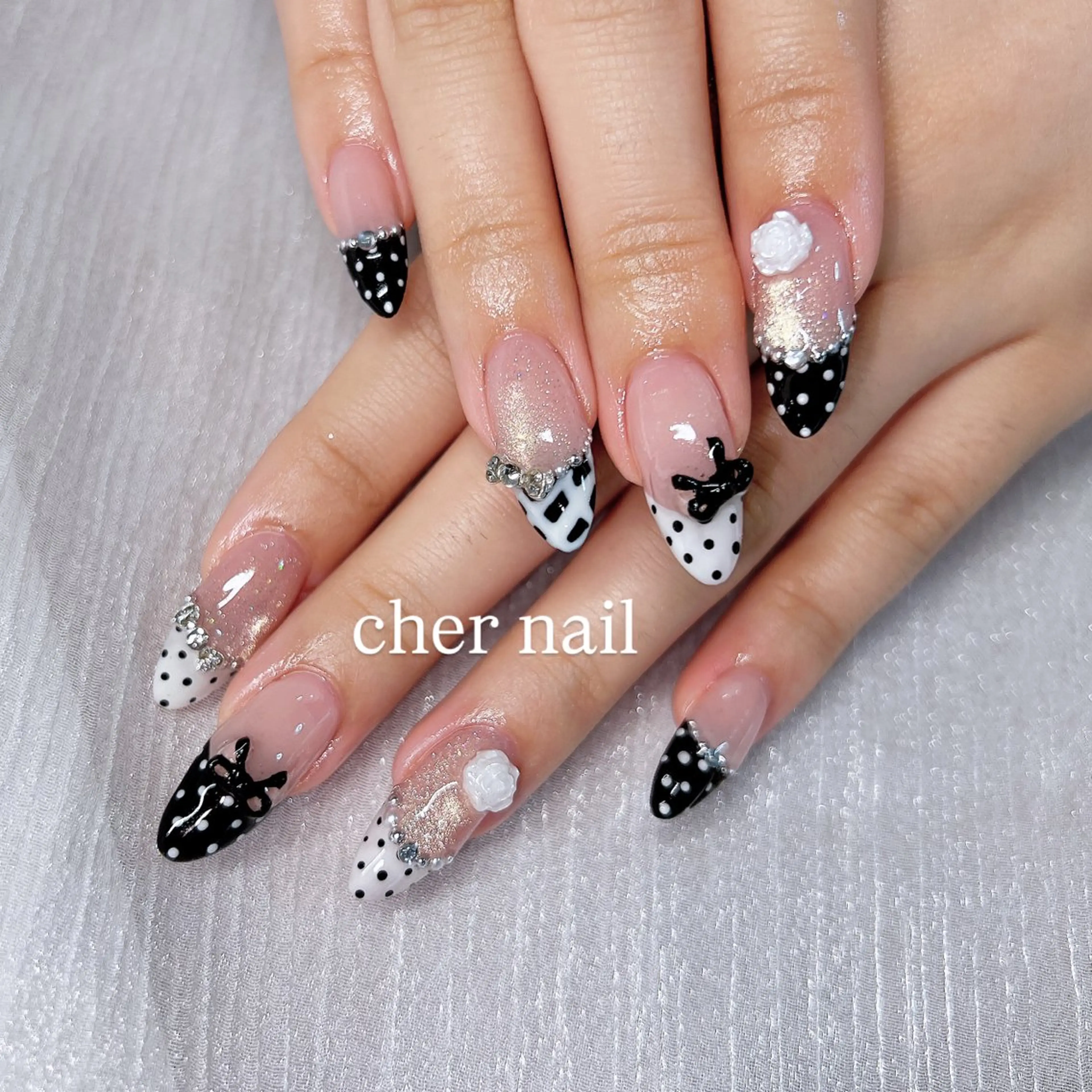 ネイル ハンドネイル CHER NAIL(シェルネイル)所属・cher loydのネイルデザイン