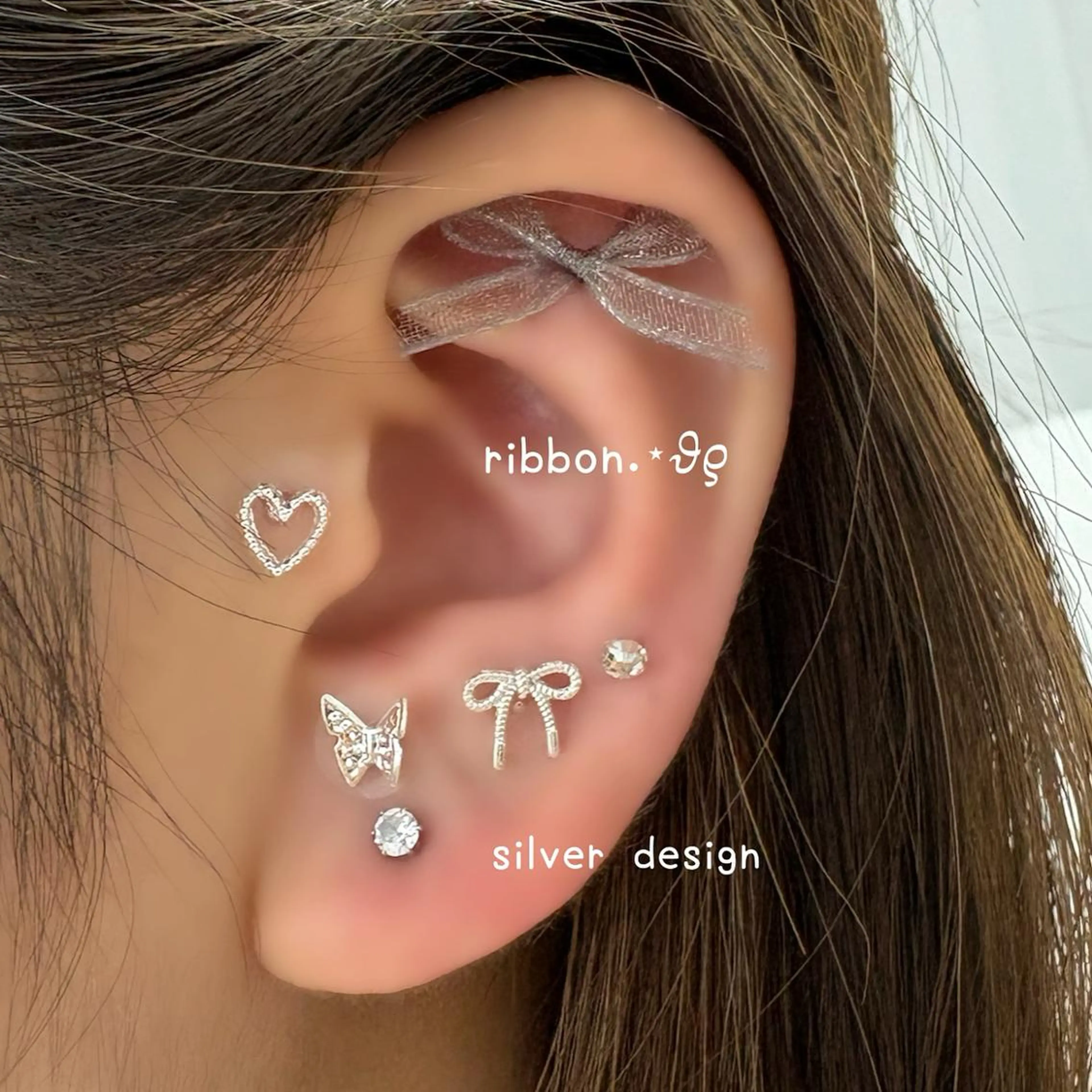 【4月限定💄】《耳ツボジュエリー》耳つぼjewelry※10個まで[岡山市北区柳町・中央町]の写真