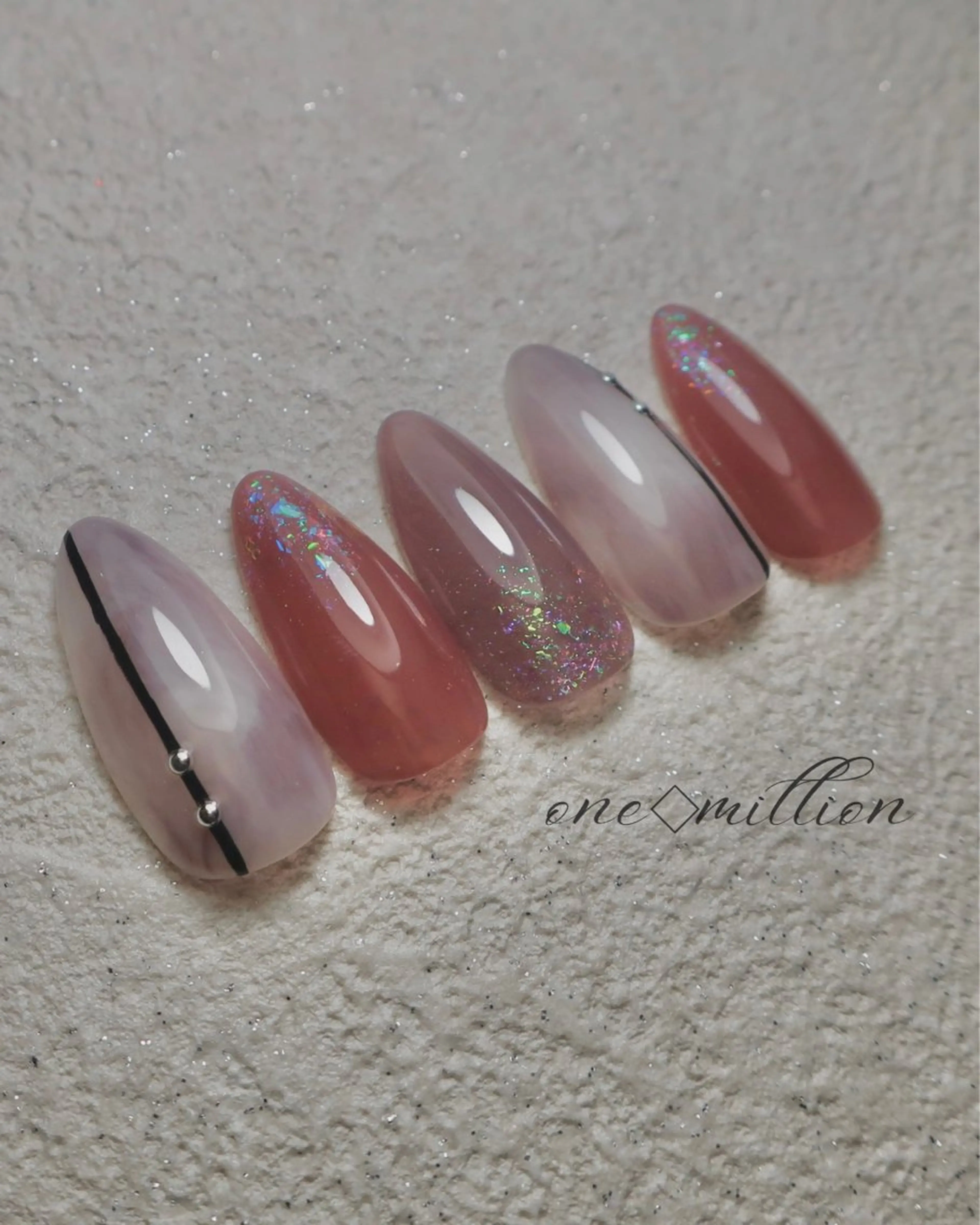 ネイル nail salon ワンミリオンのネイルデザイン
