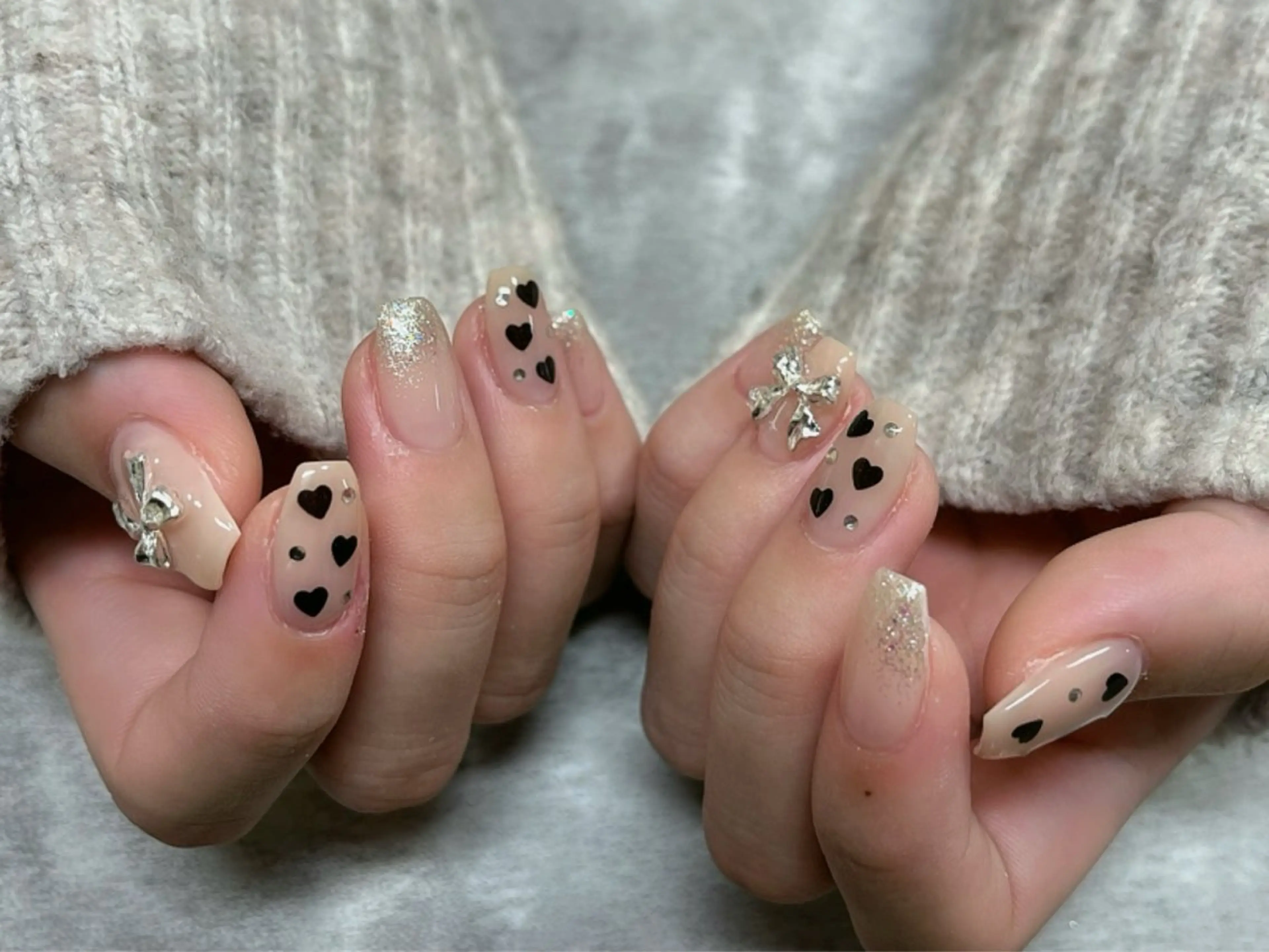 ネイル ハンドネイル 【Zina京都駅前】 きぬがわ らむのネイルデザイン